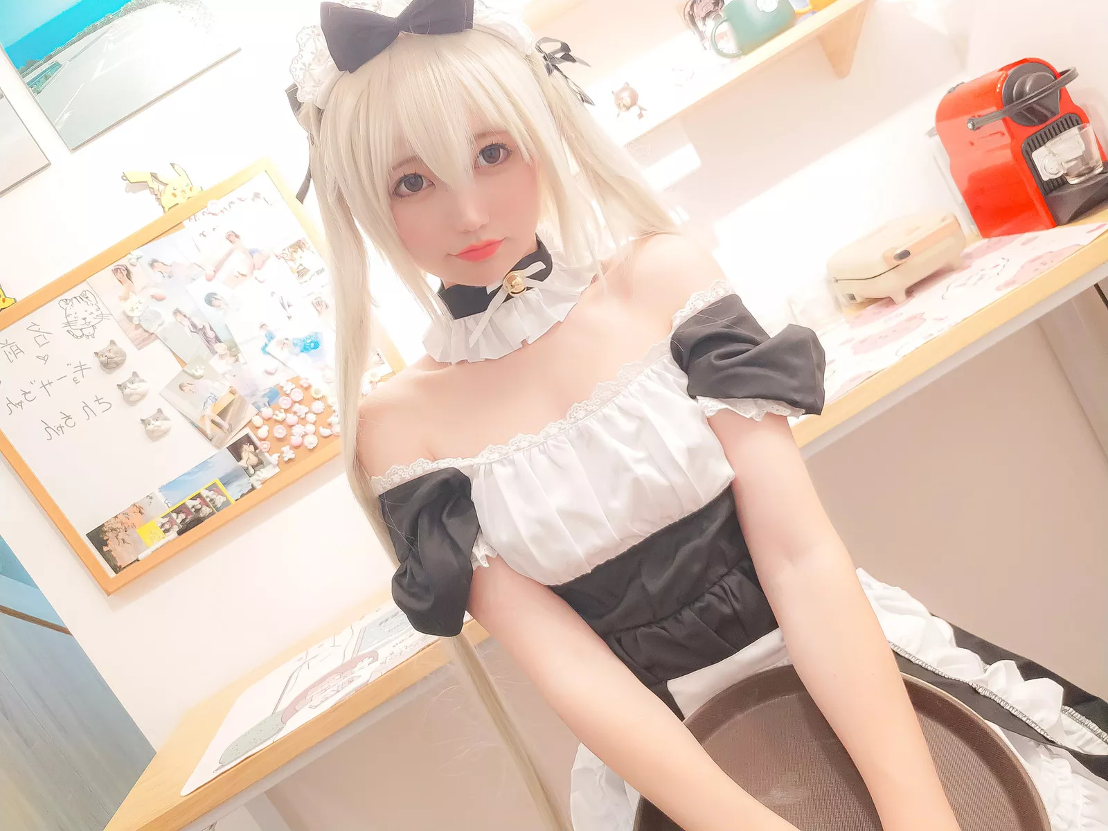 漂亮的角色扮演 Nagisa 魔物喵 Brother... 欢迎回来。