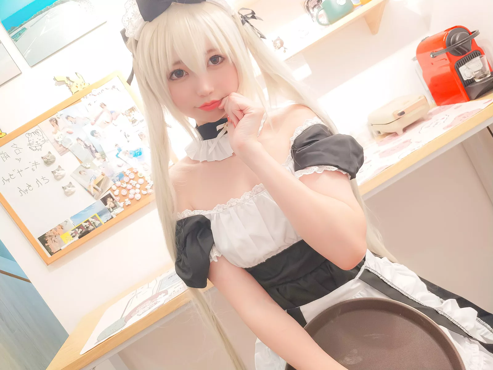 漂亮的角色扮演 Nagisa 魔物喵 Brother... 欢迎回来。
