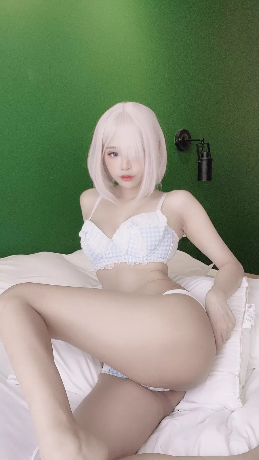 丽人Cosplay 撩人私摄 姑娘 Byoru Mashu Kirielight Bikini