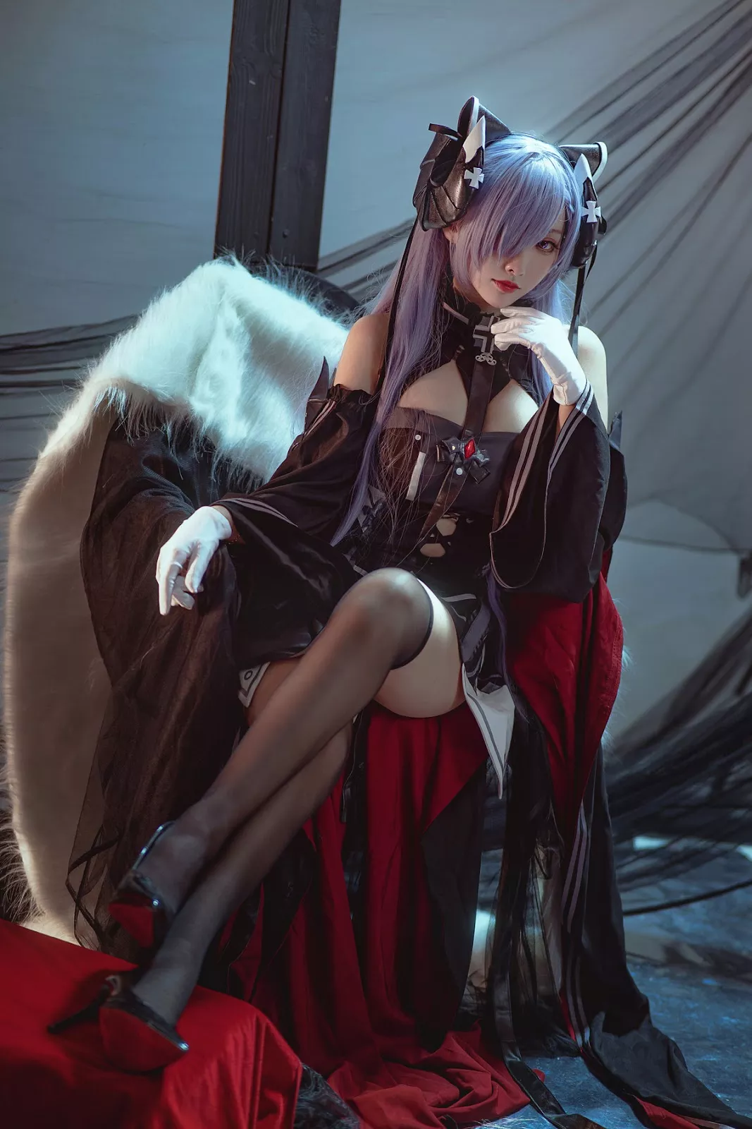 女神Cosplay 诱惑私房 宫本�@ 奥古斯特