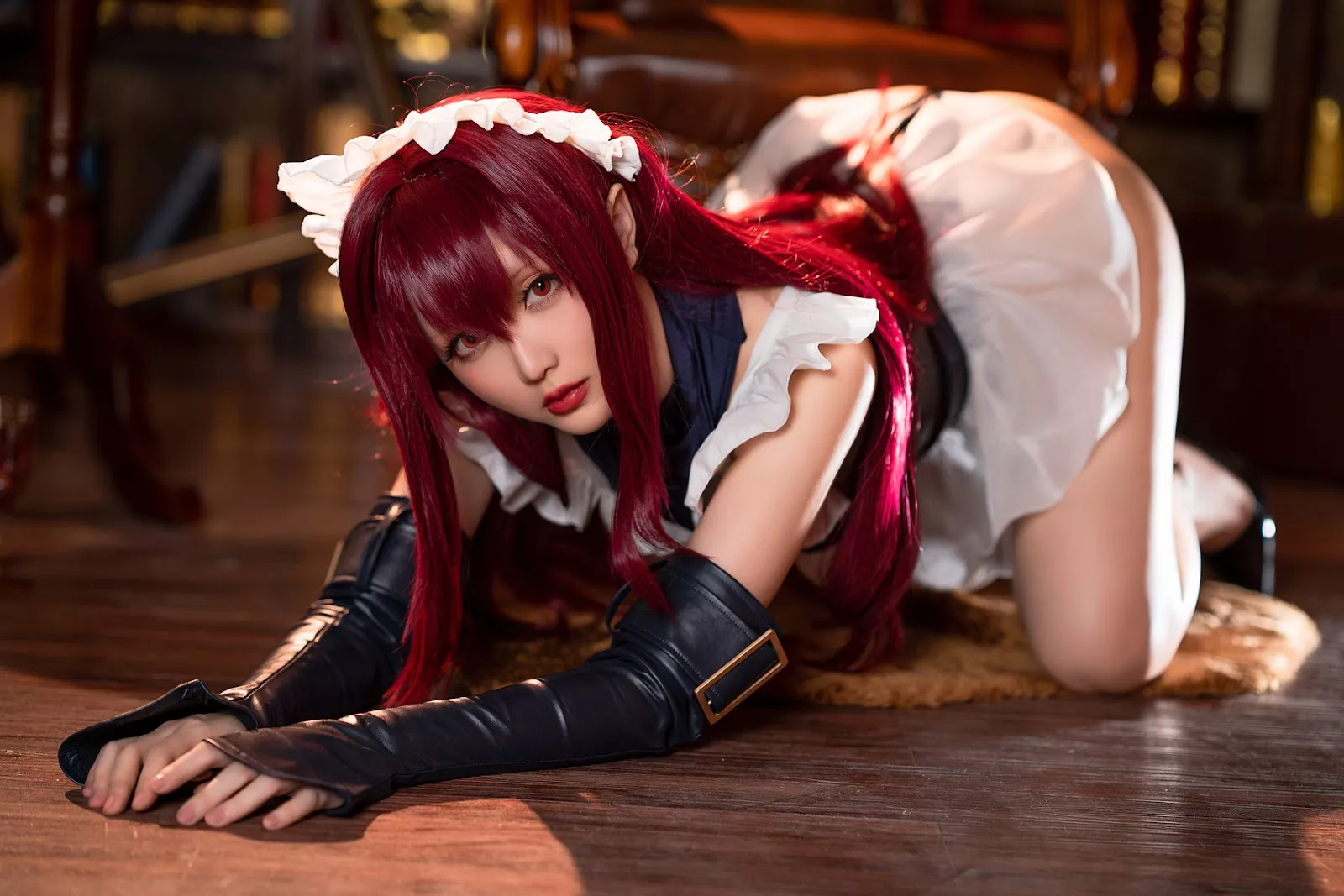 美人Cosplay 撩人密拍 星之迟迟 Hoshilily 斯卡哈 同人