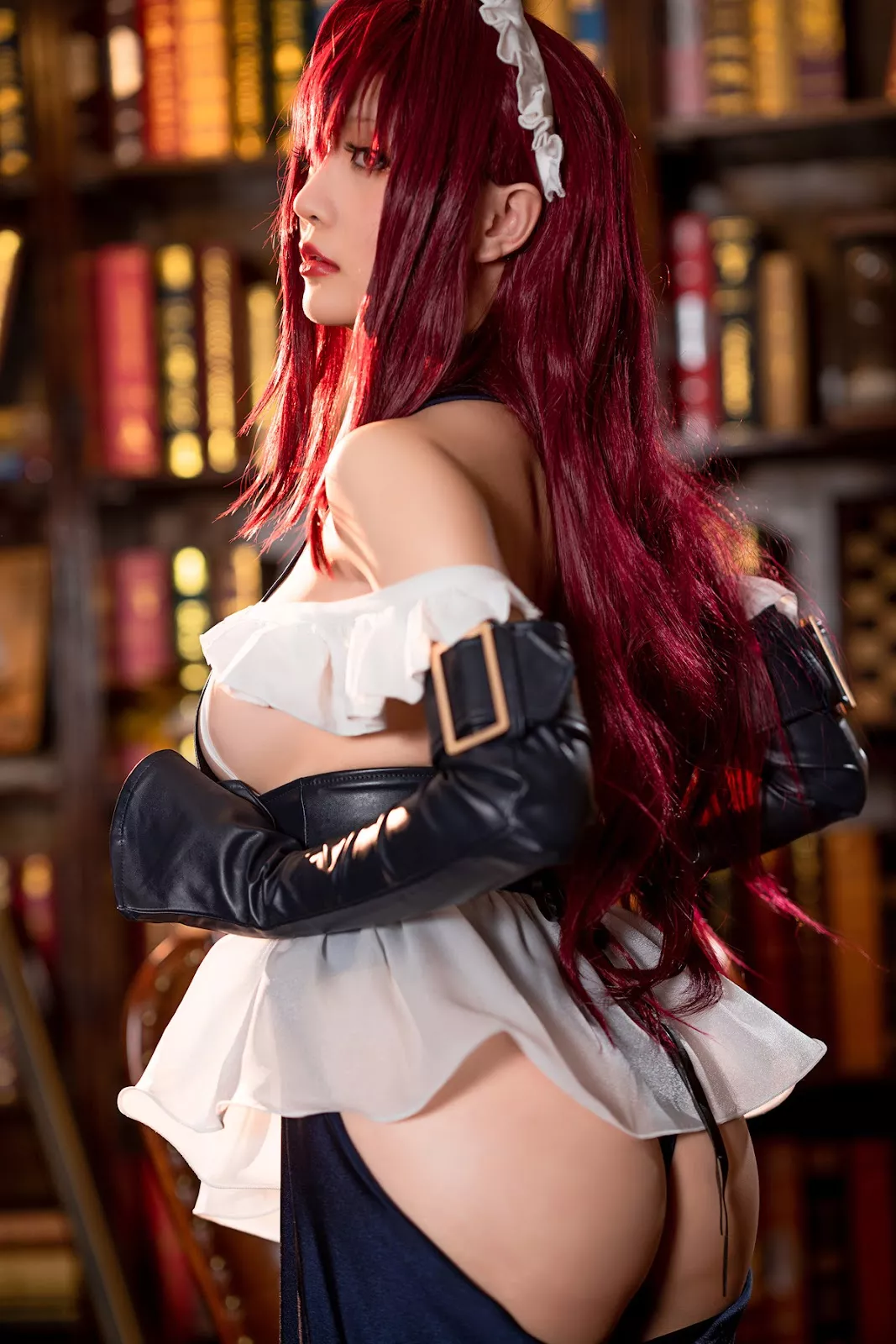 美人Cosplay 撩人密拍 星之迟迟 Hoshilily 斯卡哈 同人