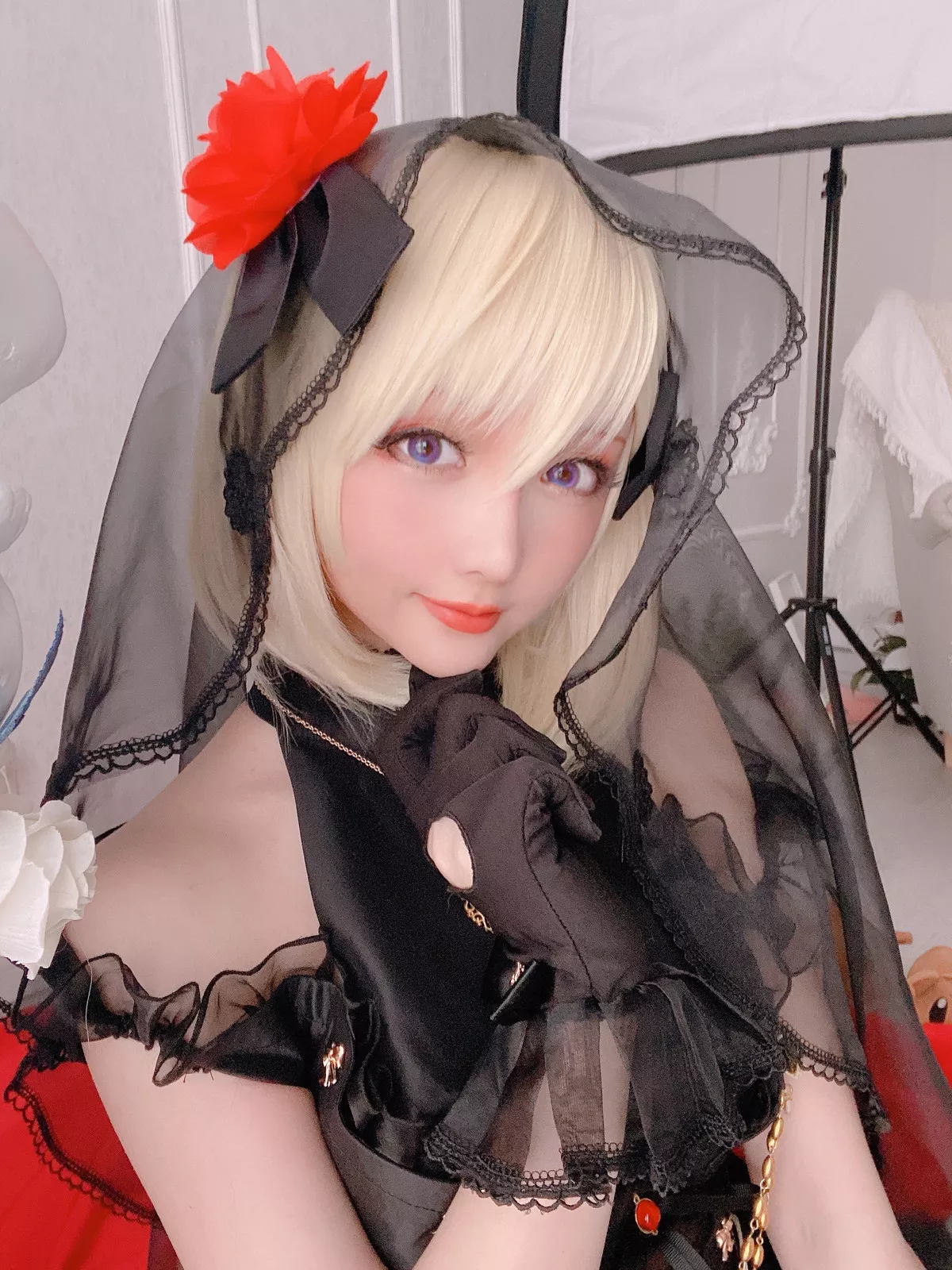 仙女Cosplay 迷人私房 星之迟迟 Hoshilily Z23婚纱
