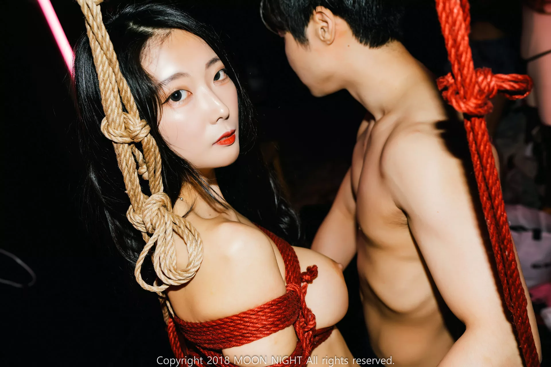 Mona【Moon Night Snap 月夜快照】 高丽丽模写真 SM Club (with ) 全集修正