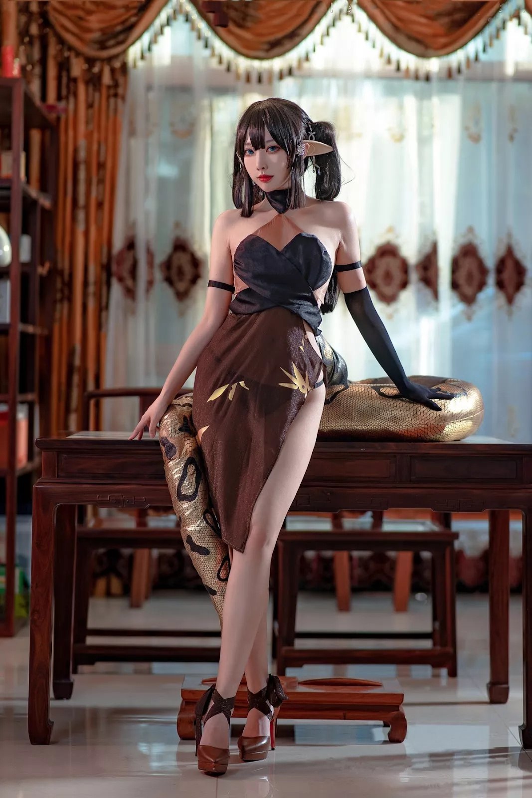 丽人Cosplay 迷惑私房 宫本�@ 森蚺同人