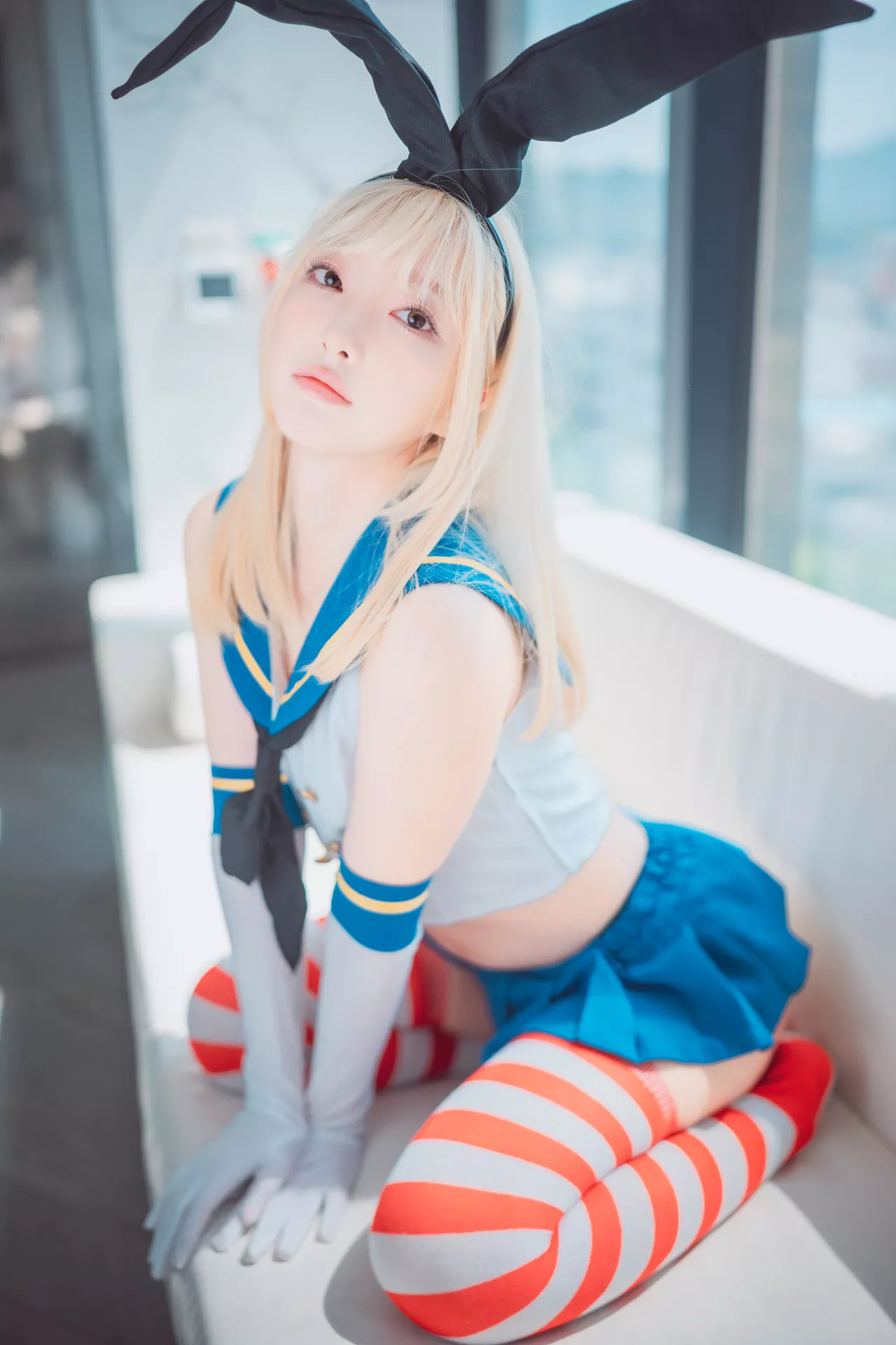 HaNari【DJAWA大佳玩】 高丽丽模艺术图 Fleet Girl Shimakaze ( S.Ver) 全集修正