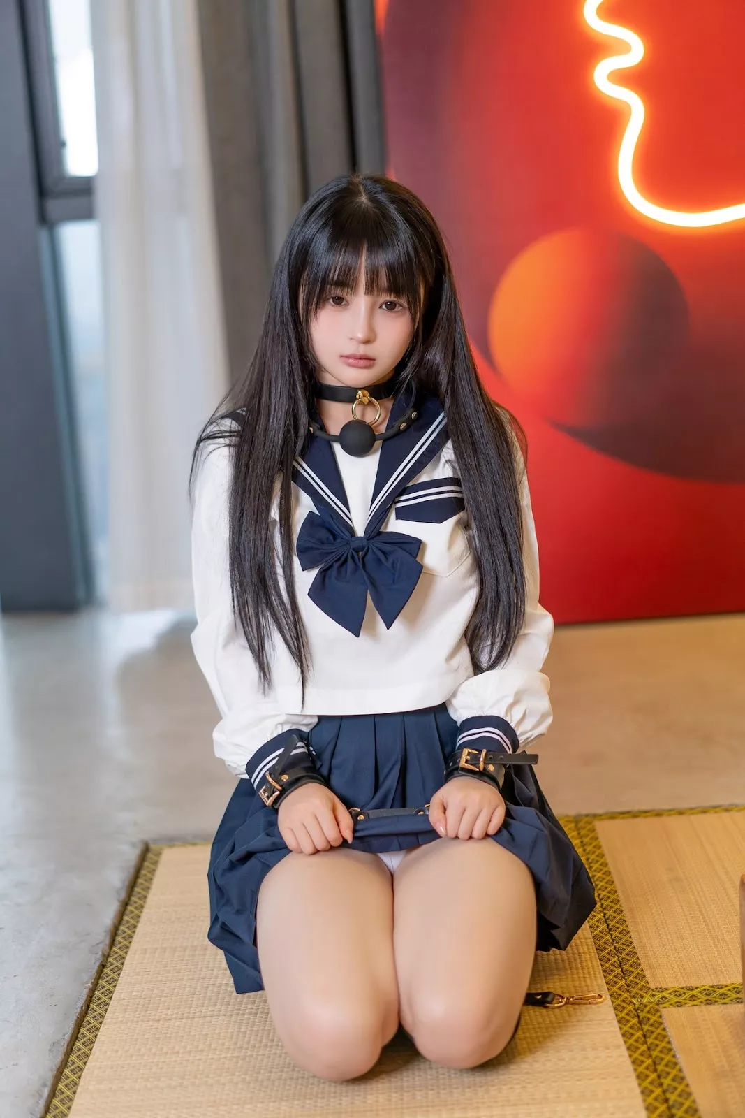 丽人Cosplay 撩人私房 �@井宁宁 JK的隐私 #1
