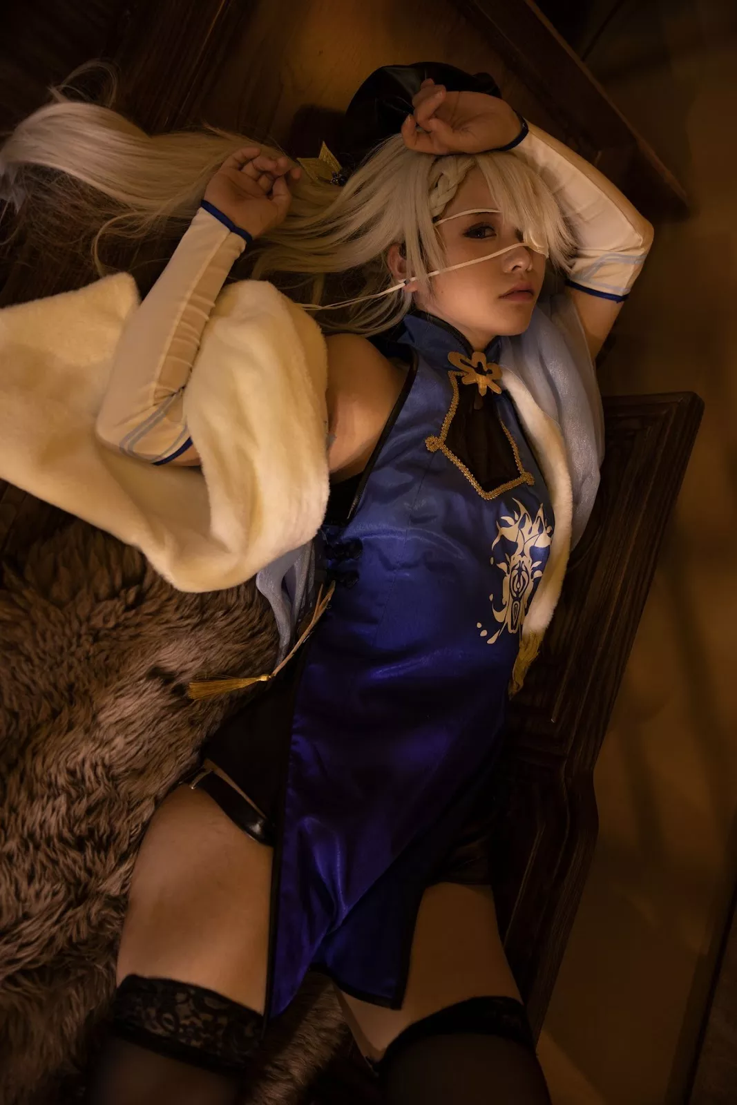佳人Cosplay 风情私摄 G44不会受伤 萝莉前线 HS 50