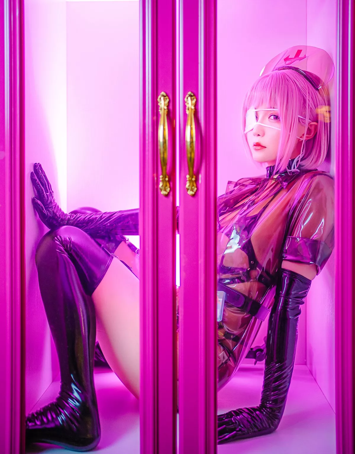 女神Cosplay 撩人私房 星之迟迟 Hoshilily 无色护理