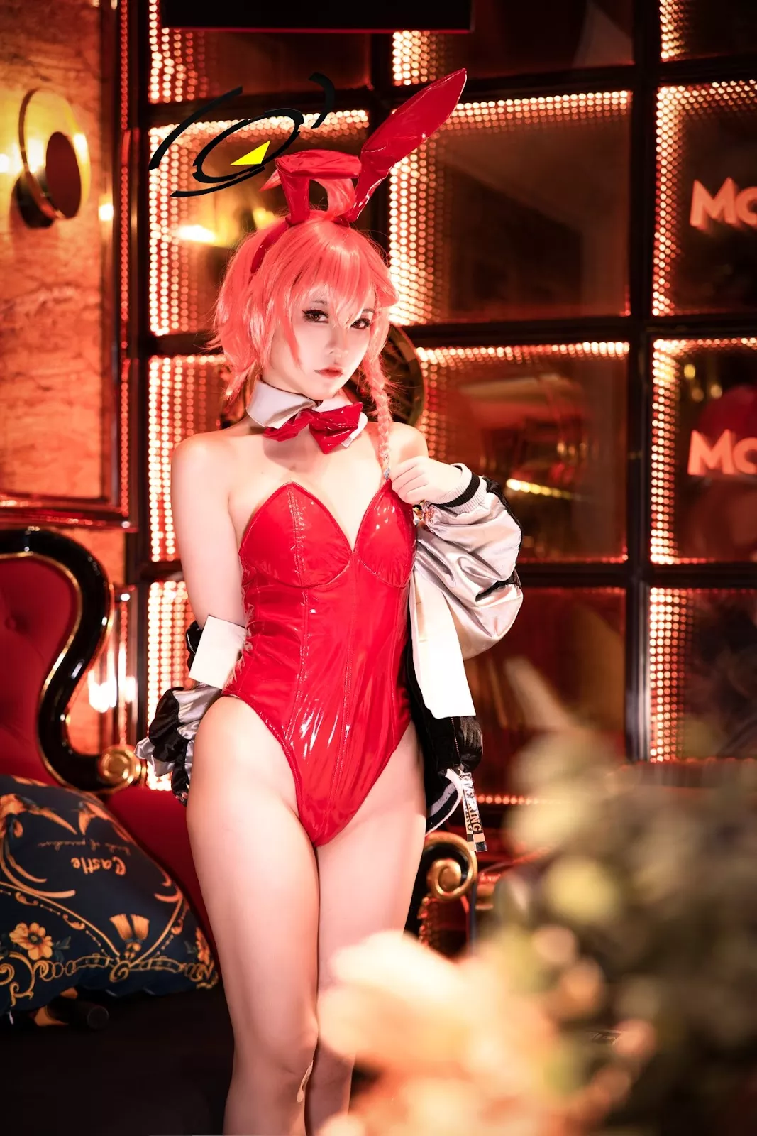 美女Cosplay G44不会受伤 碧蓝档案 美甘 尼禄