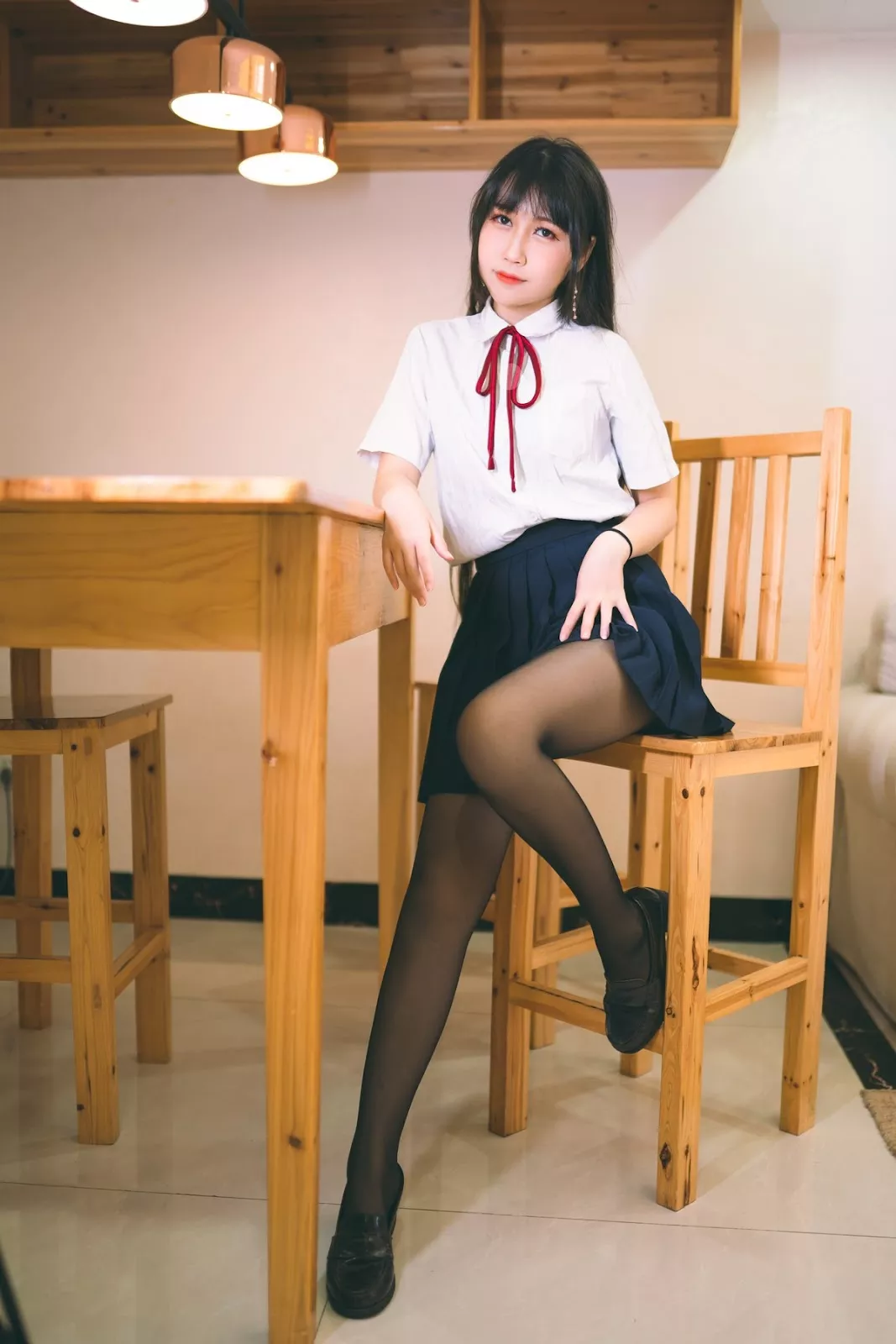 美人Cosplay 着迷密拍 不呆猫 校服JK