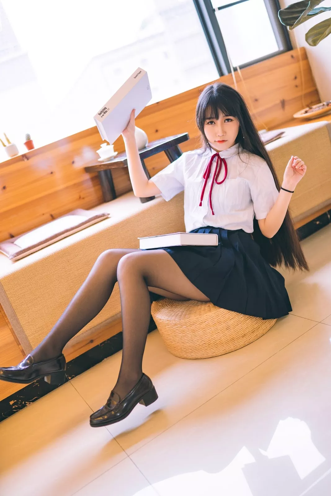 美人Cosplay 着迷密拍 不呆猫 校服JK