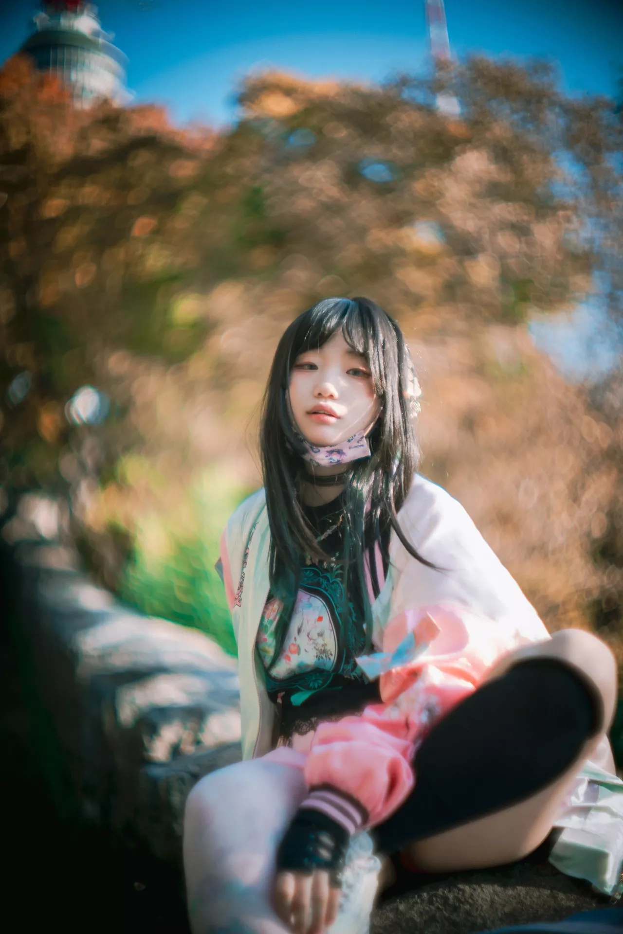 Mimmi【DJAWA大佳玩】 高丽嫩模艺术图 Sukajan Gal 全集修正