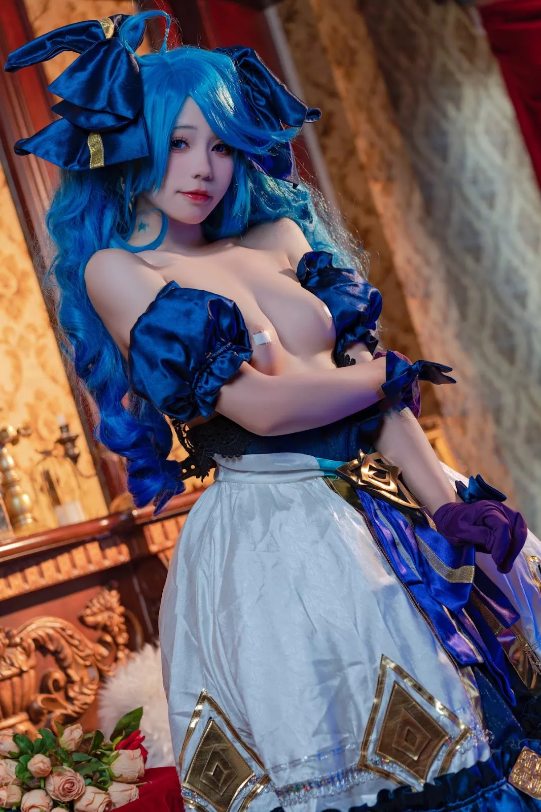 女神Cosplay 黏黏团子兔 兔兔 班车 格温