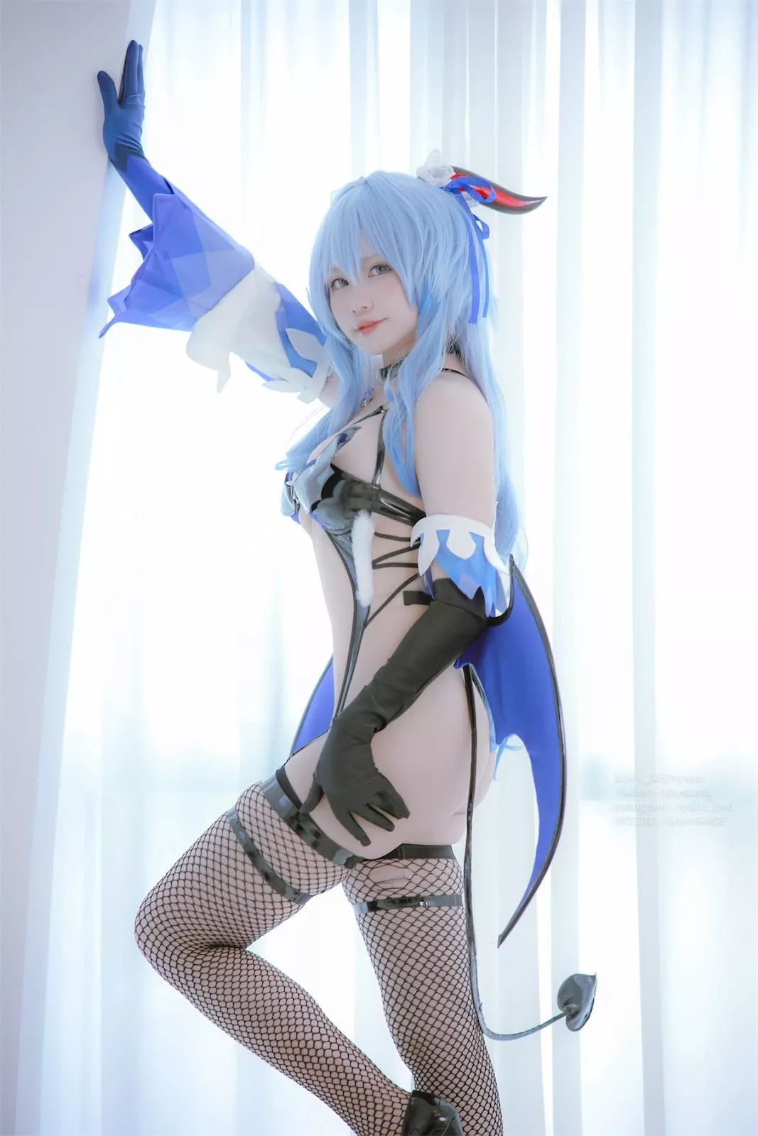 丽人Cosplay 风范私摄 Nyako 喵子 原神 甘雨 魅魔