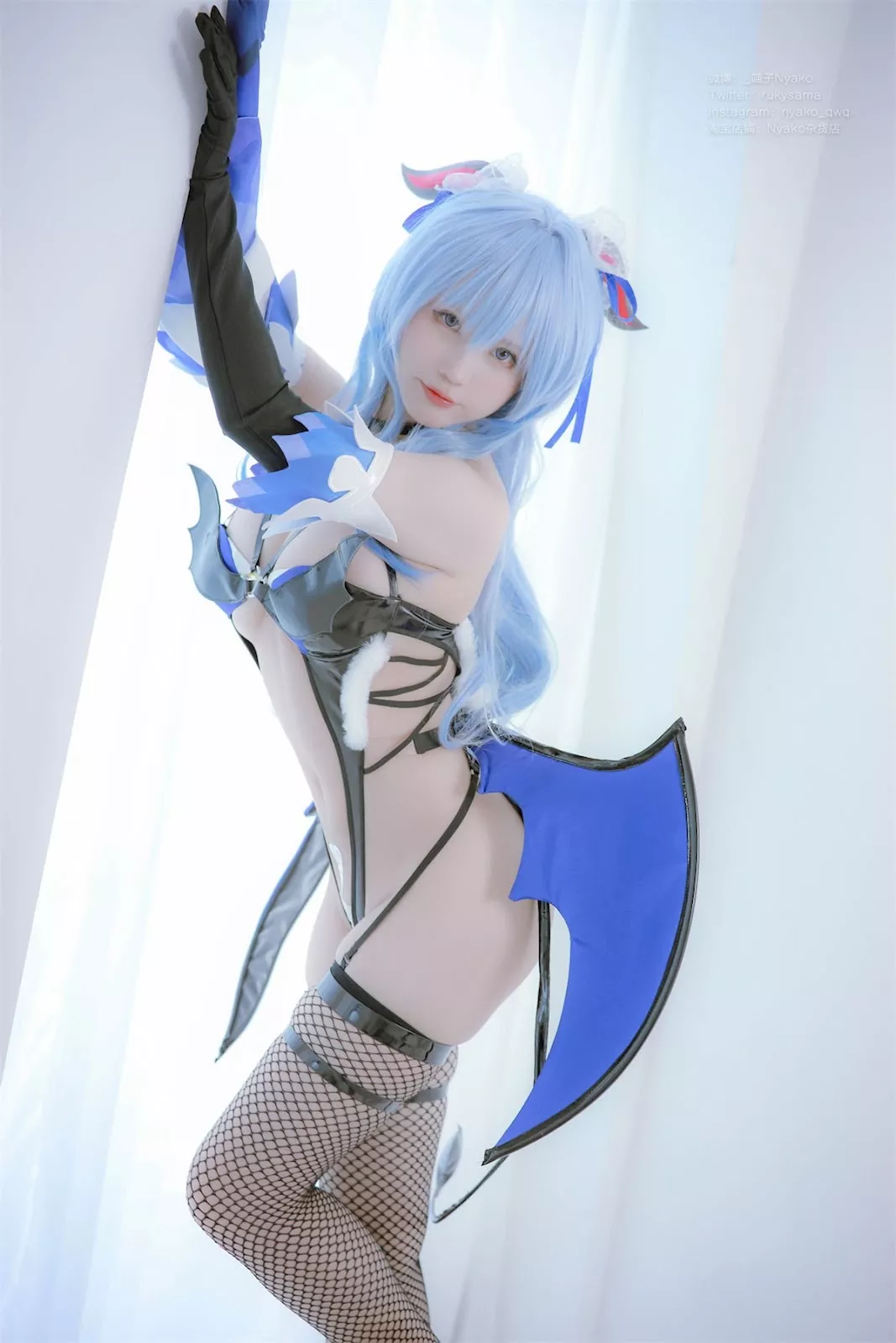 丽人Cosplay 风范私摄 Nyako 喵子 原神 甘雨 魅魔