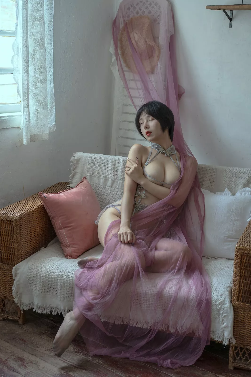 丽人Cosplay 风情私拍 云溪溪 N46旗袍专辑