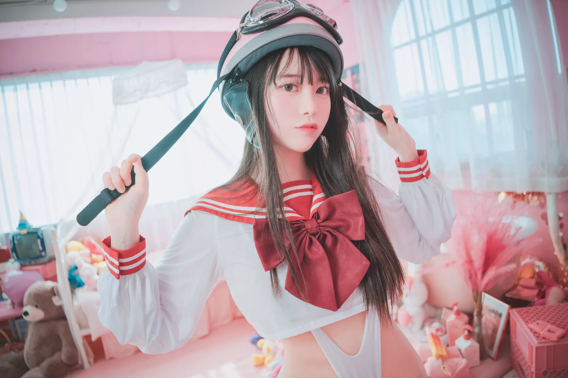 ZziZzi 【DJAWA大佳玩  高丽美模高品质写真图集 】 高丽美模写真 Blooming White Day(72P)