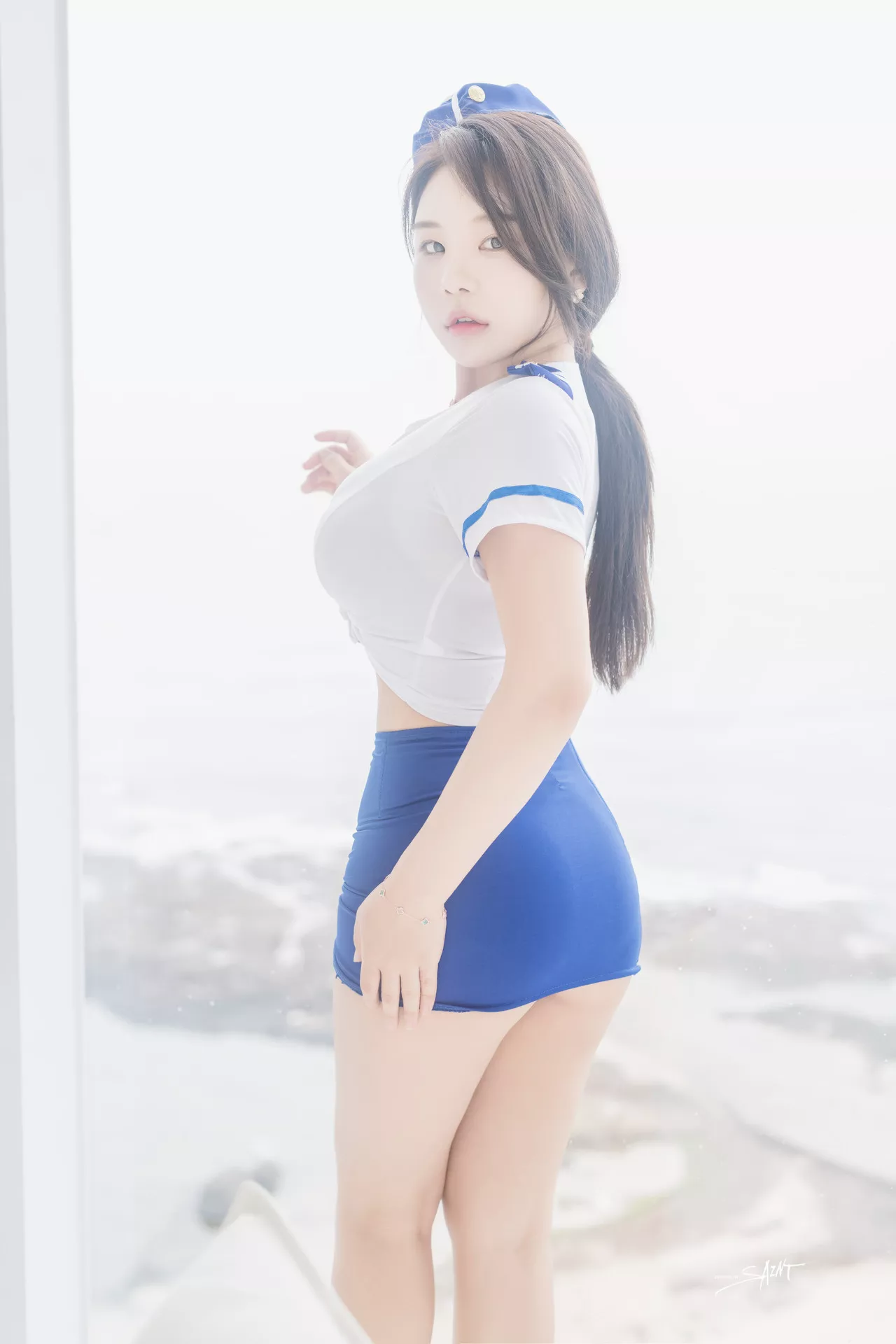 Zzyuri 【SAINT Photolife 圣光生活】 高丽女神写真 Blue Marine(61P)