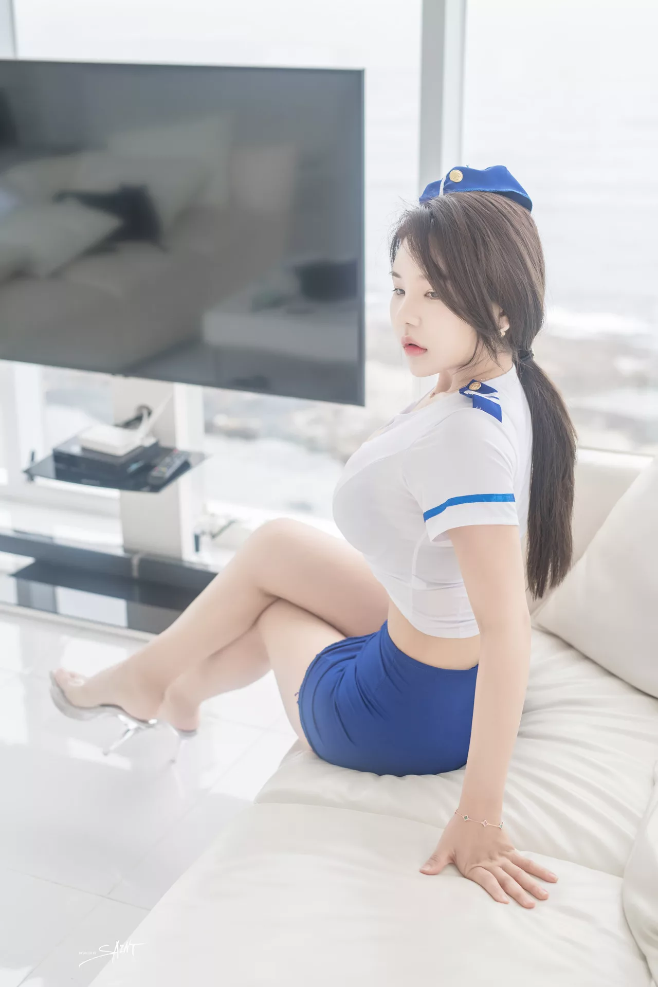 Zzyuri 【SAINT Photolife 圣光生活】 高丽女神写真 Blue Marine(61P)