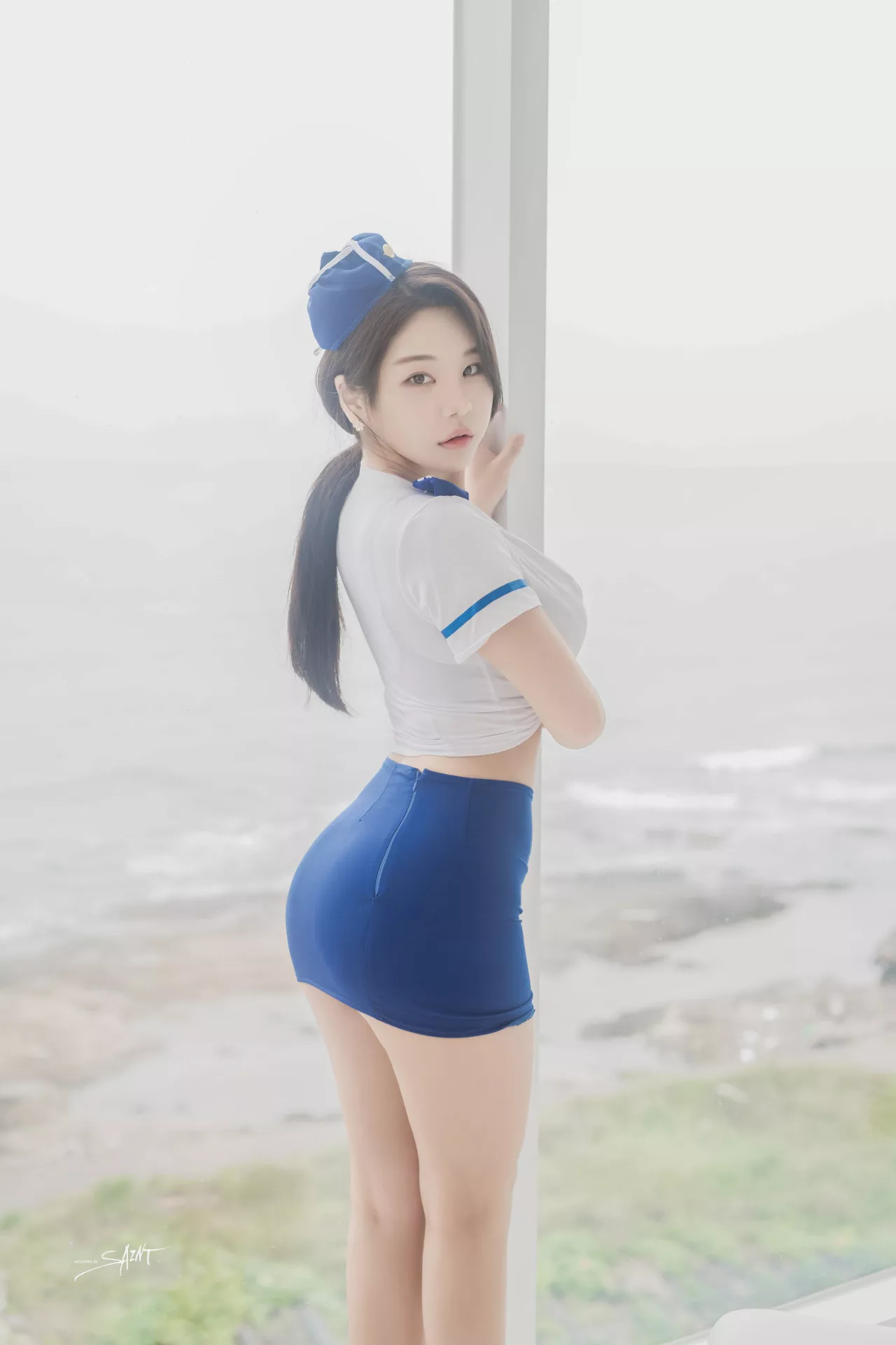 Zzyuri 【SAINT Photolife 圣光生活】 高丽女神写真 Blue Marine(61P)