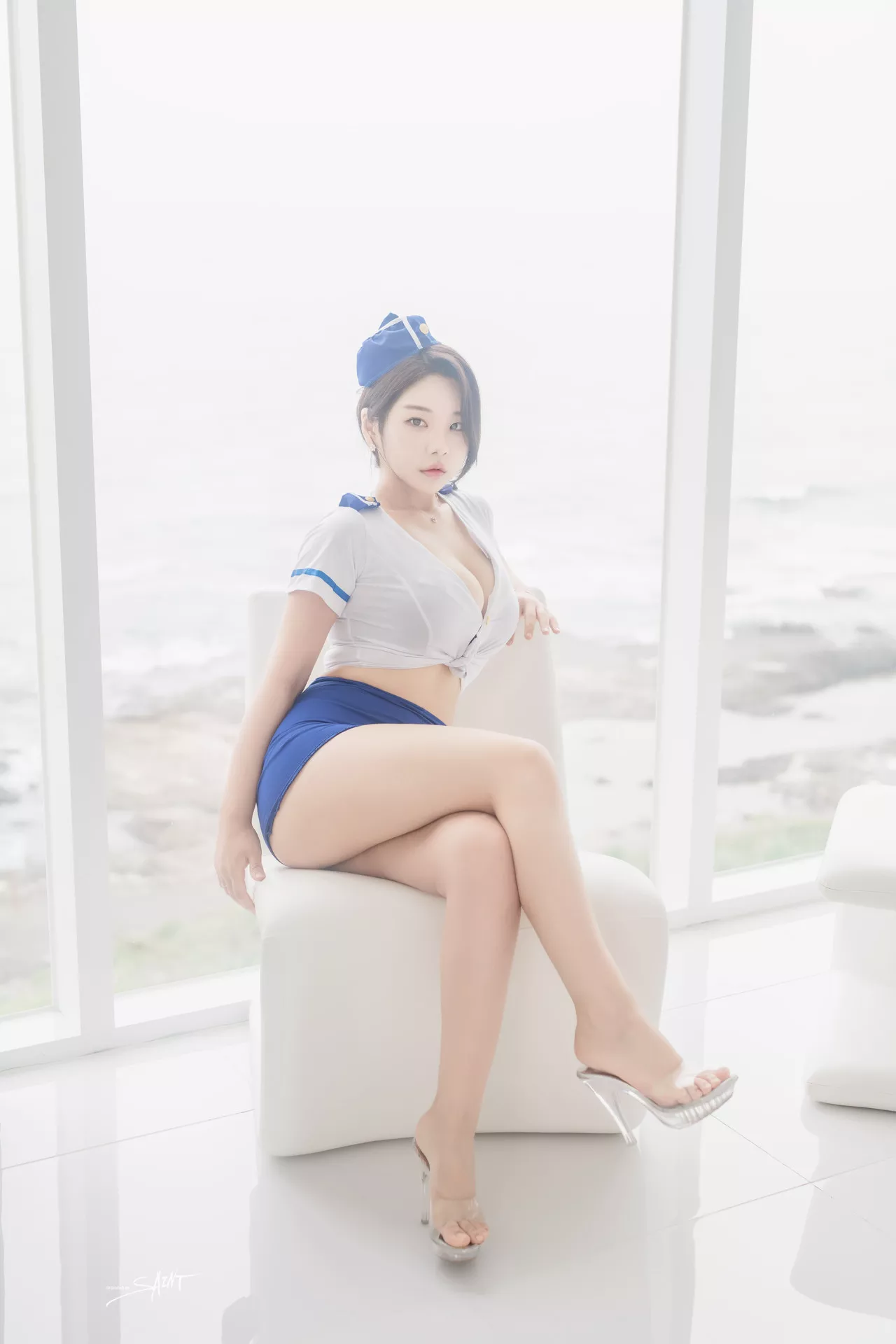 Zzyuri 【SAINT Photolife 圣光生活】 高丽女神写真 Blue Marine(61P)
