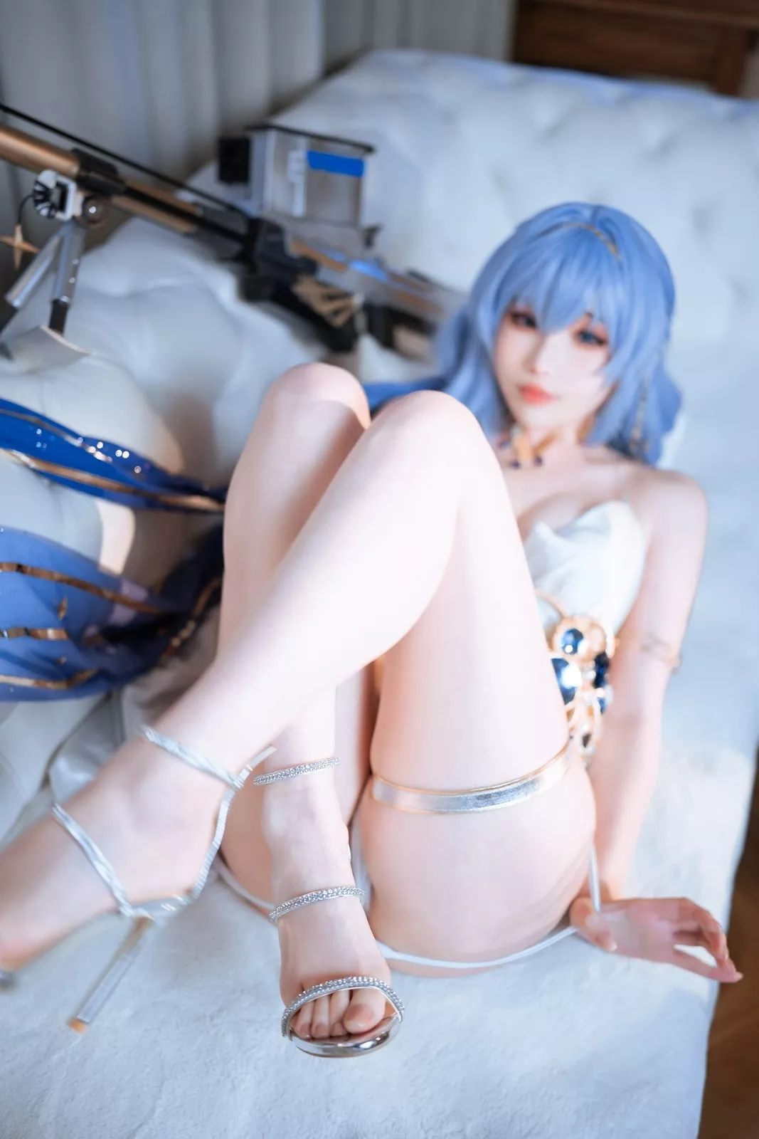 丽人Cosplay 妩媚私摄 Rioko 凉凉子 海伦礼服