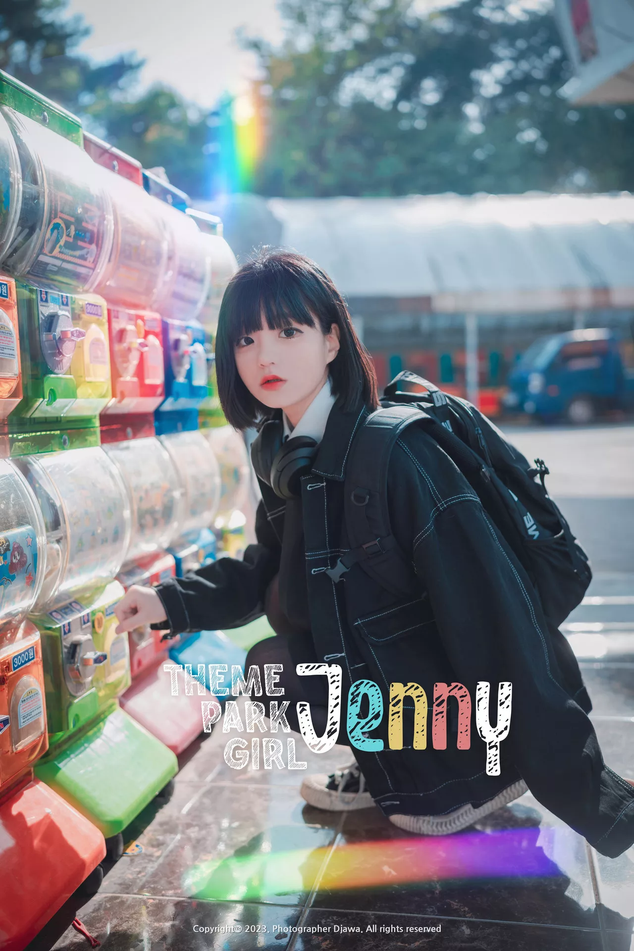 Jeong Jenny 【DJAWA大佳玩】 高丽嫩模影像 Theme Park Girl 全集修正