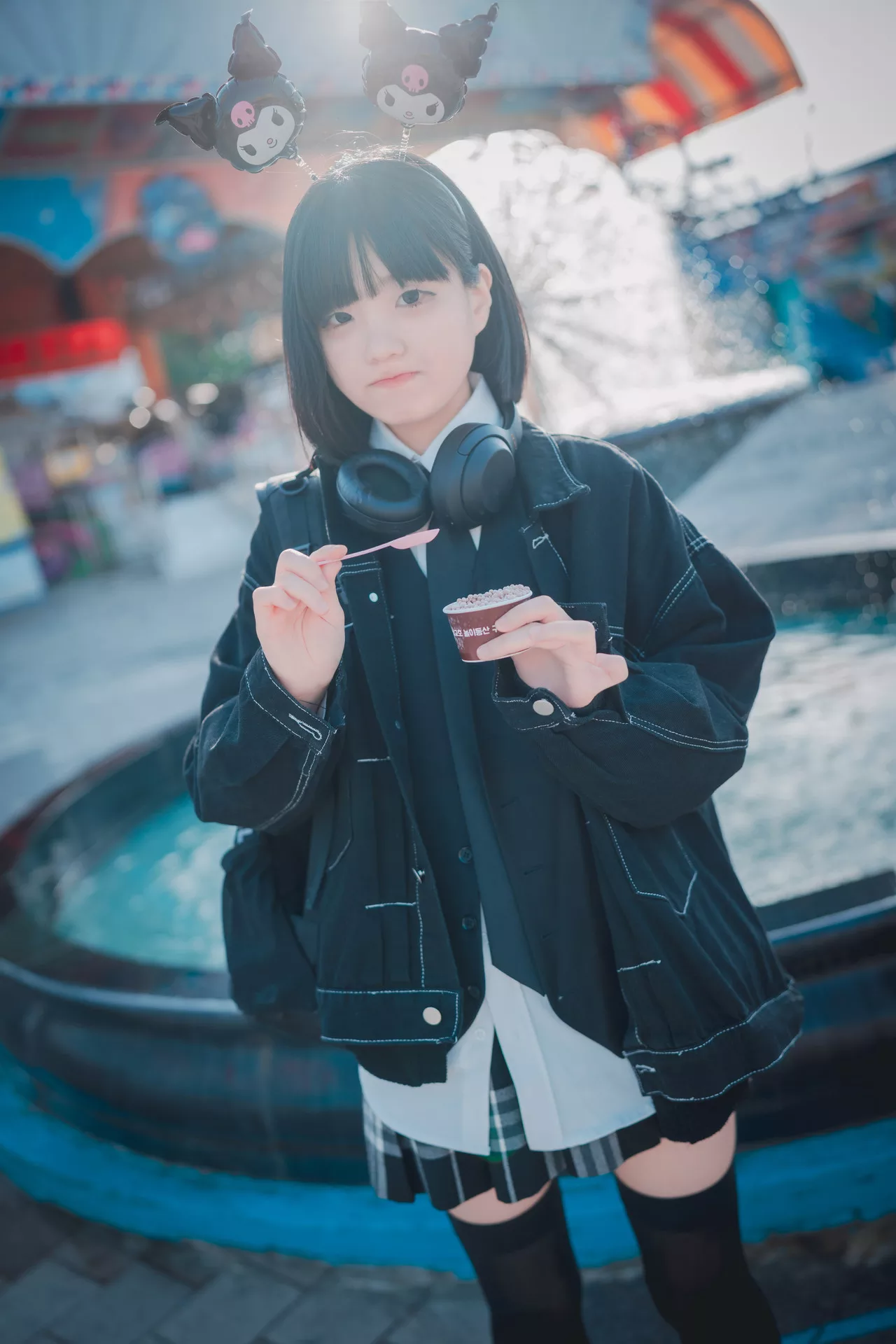 Jeong Jenny 【DJAWA大佳玩】 高丽嫩模影像 Theme Park Girl 全集修正