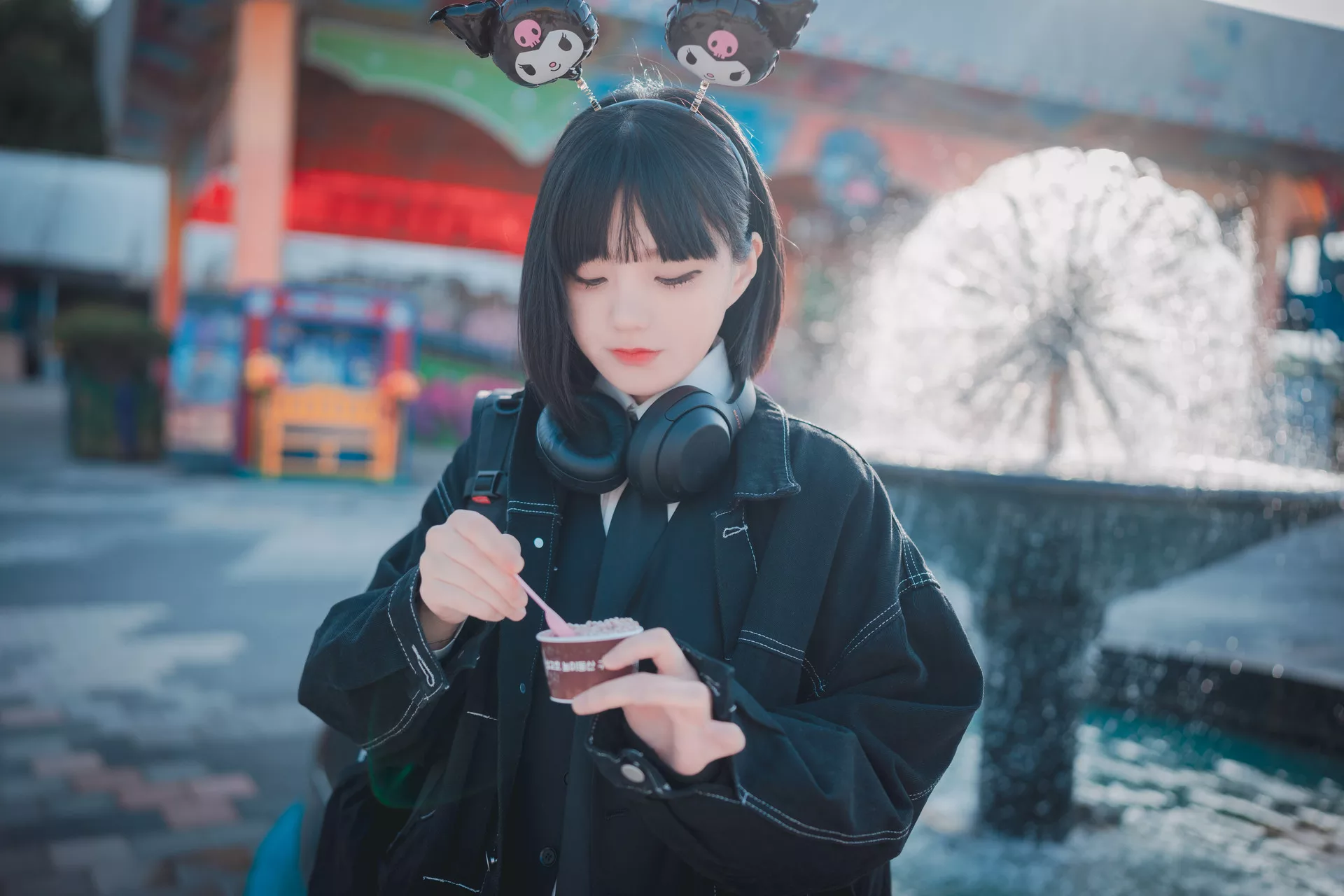 Jeong Jenny 【DJAWA大佳玩】 高丽嫩模影像 Theme Park Girl 全集修正