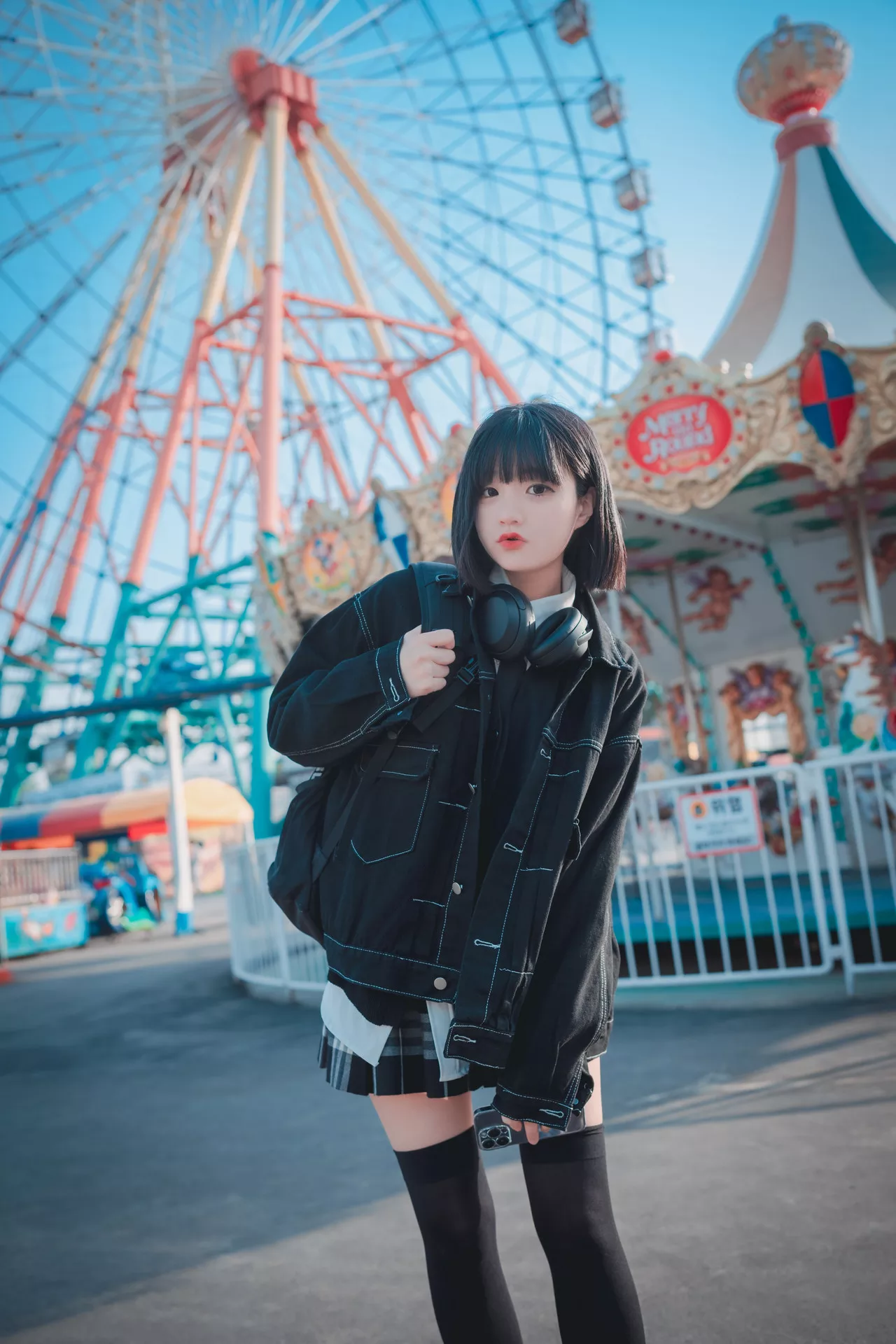 Jeong Jenny 【DJAWA大佳玩】 高丽嫩模影像 Theme Park Girl 全集修正