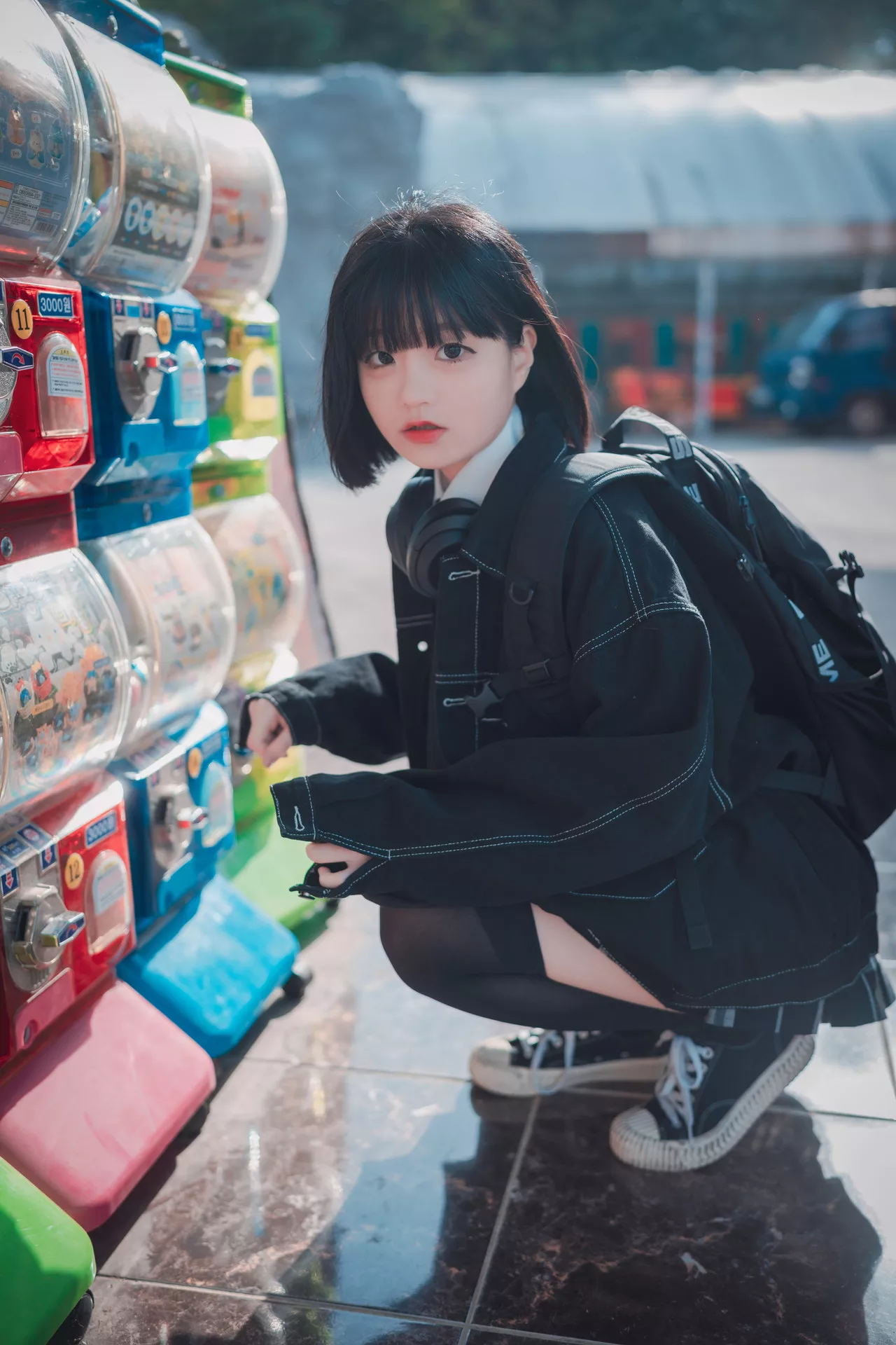 Jeong Jenny 【DJAWA大佳玩】 高丽嫩模影像 Theme Park Girl 全集修正