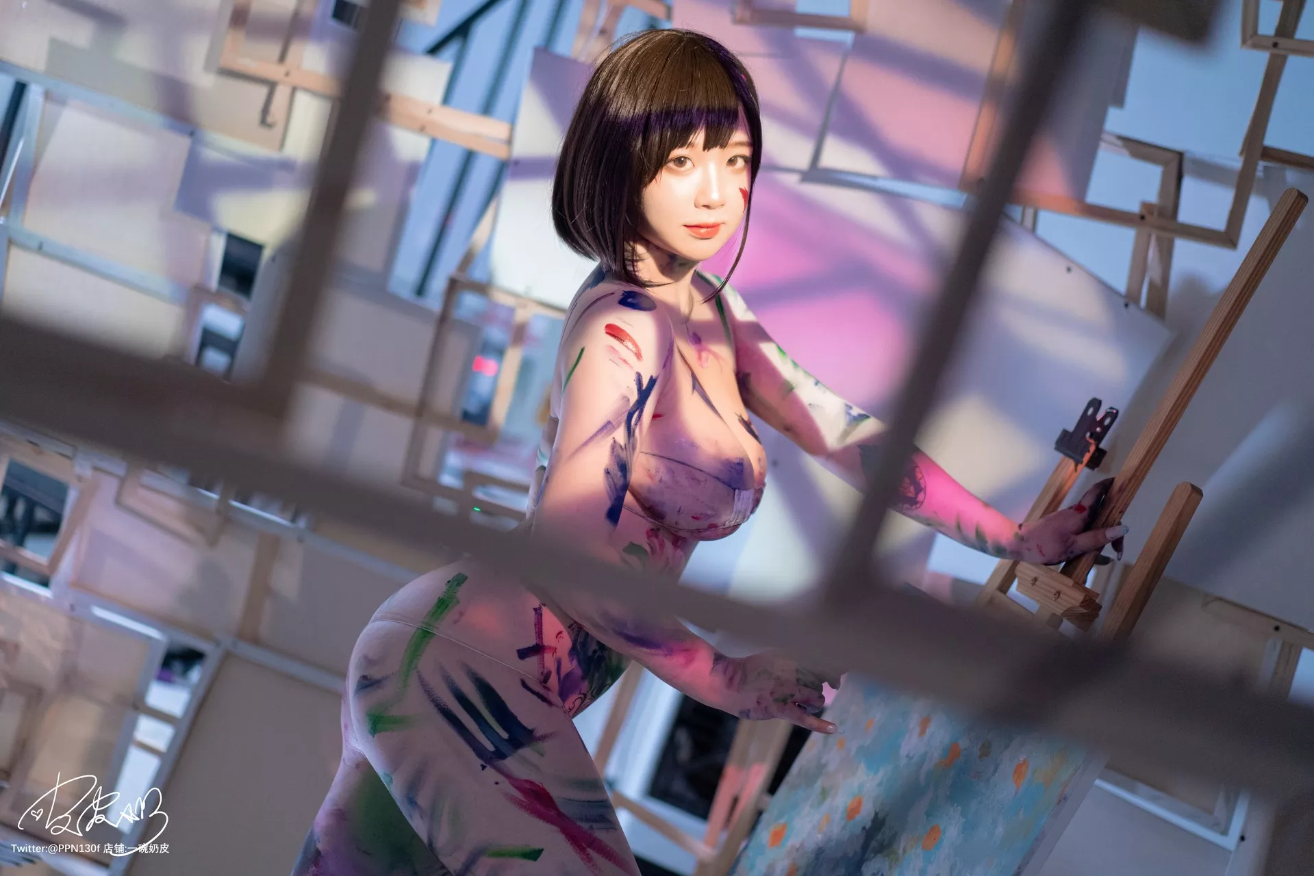 女神Cosplay 皮皮奶可可亲 了啦 生日贺图