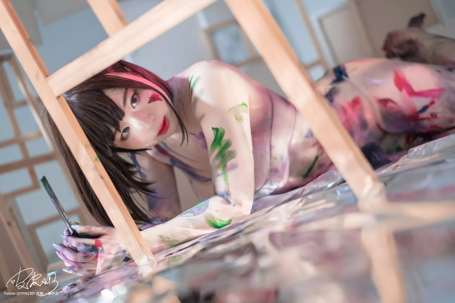 女神Cosplay 皮皮奶可可亲 了啦 生日贺图