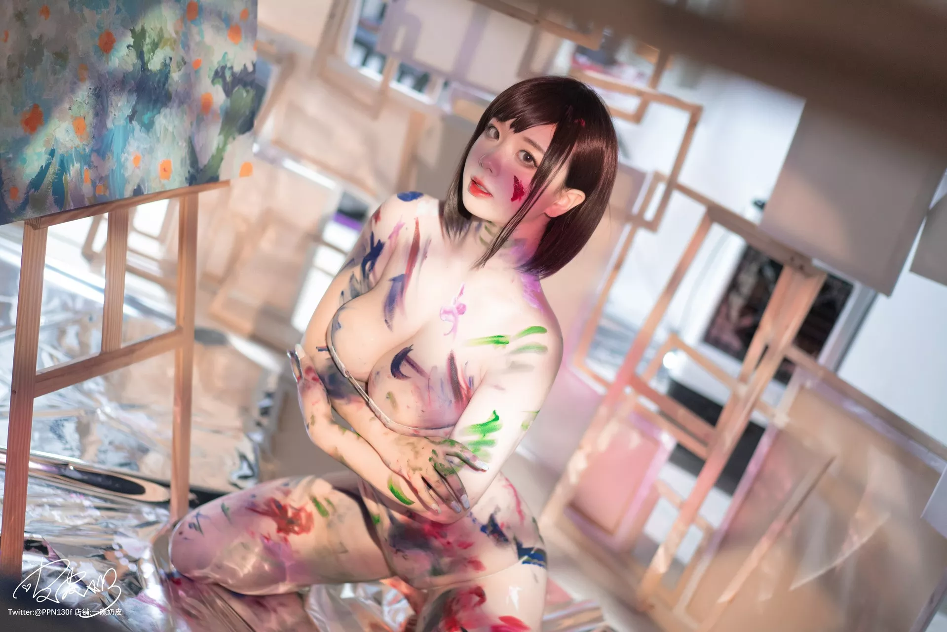 女神Cosplay 皮皮奶可可亲 了啦 生日贺图