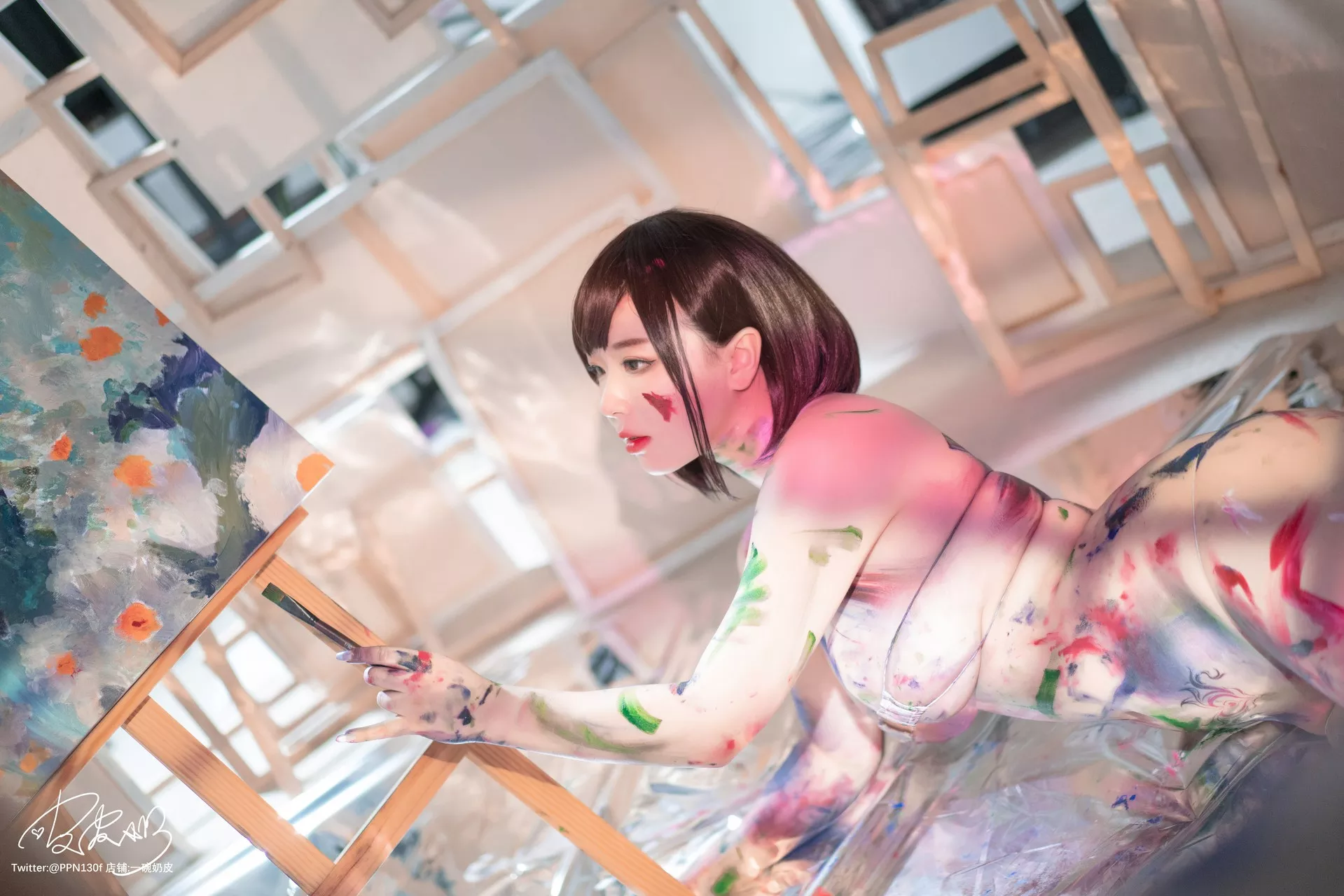 女神Cosplay 皮皮奶可可亲 了啦 生日贺图