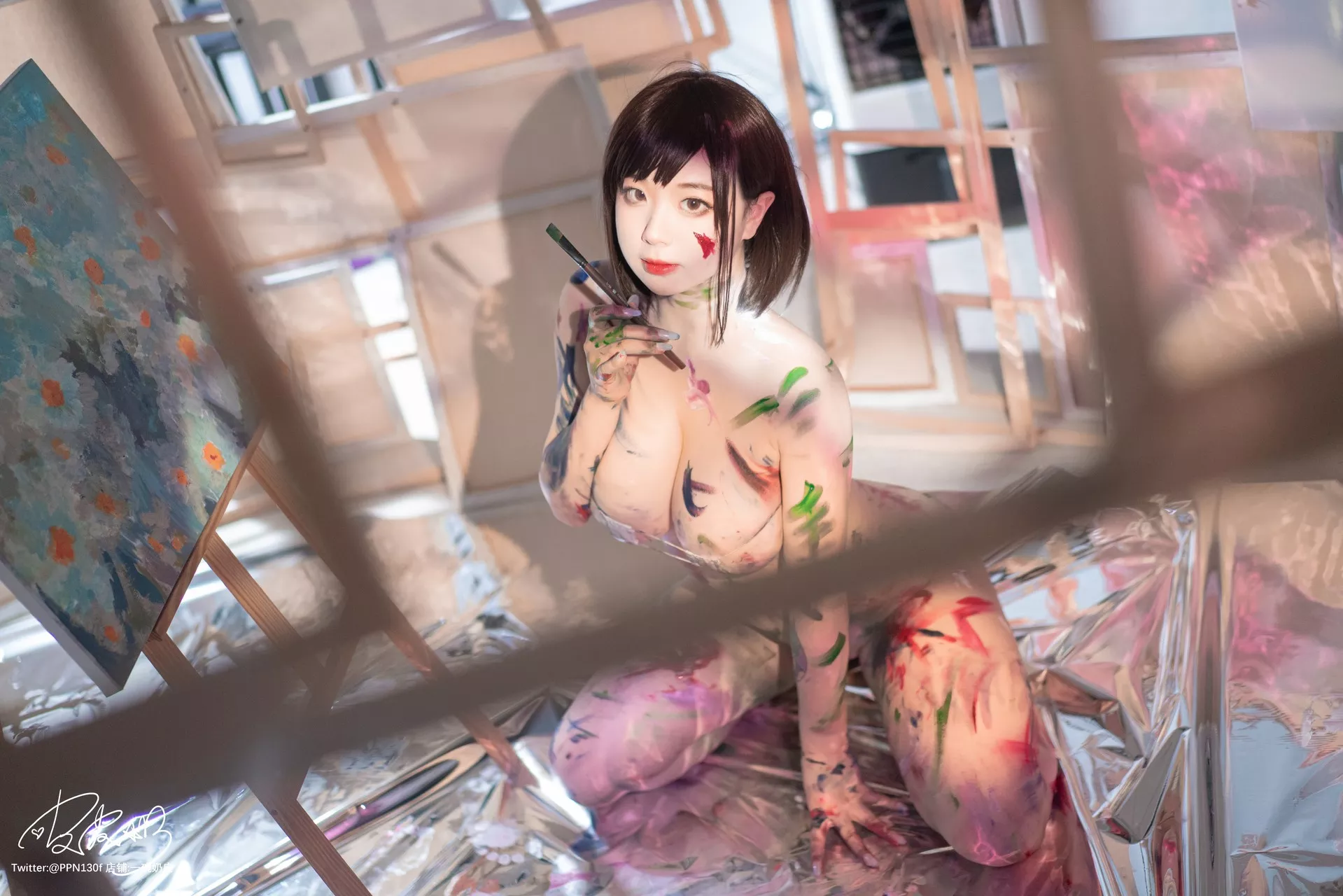 女神Cosplay 皮皮奶可可亲 了啦 生日贺图