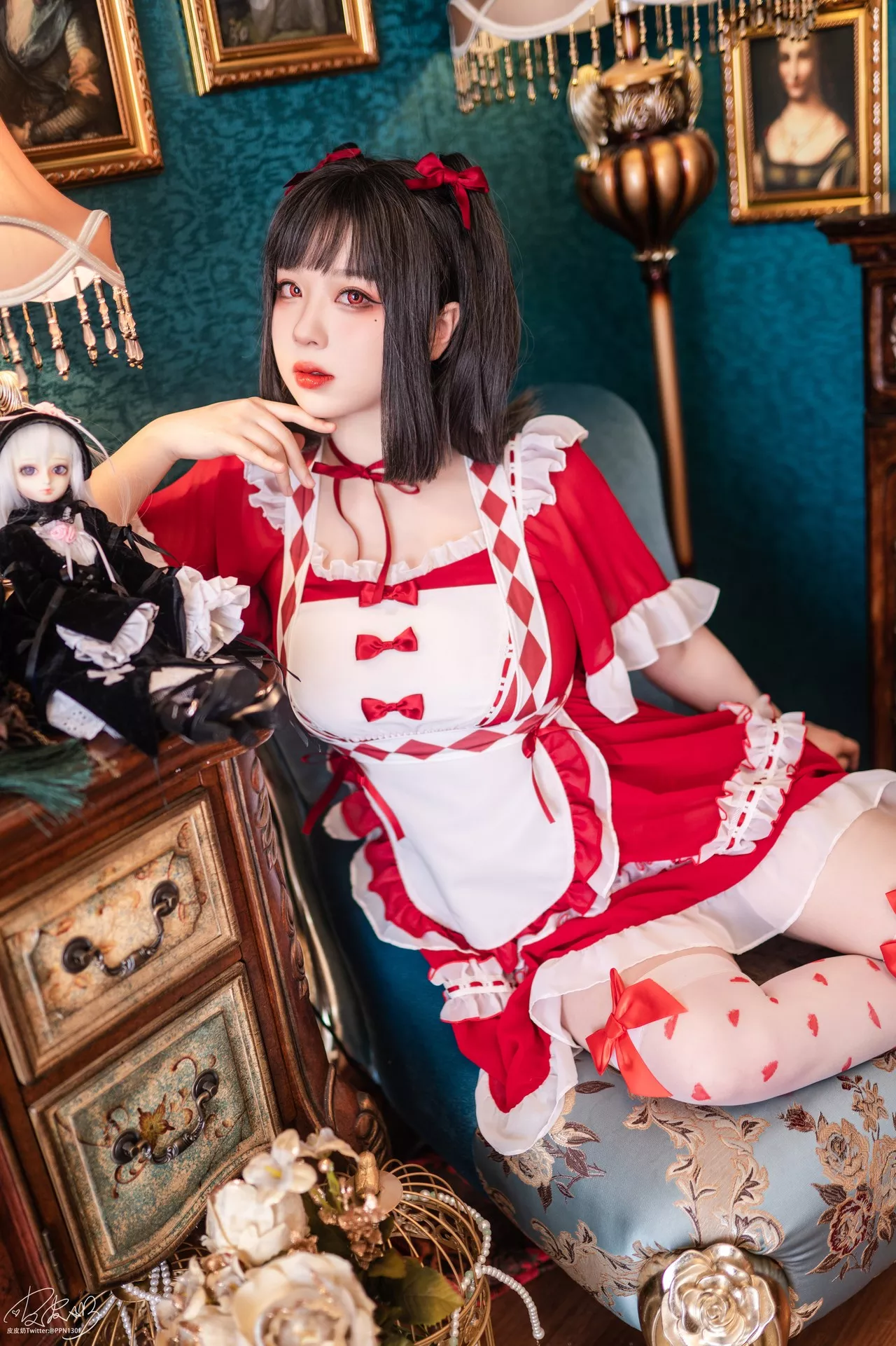 丽人Cosplay 皮皮奶可璀璨 了啦 元月贺图