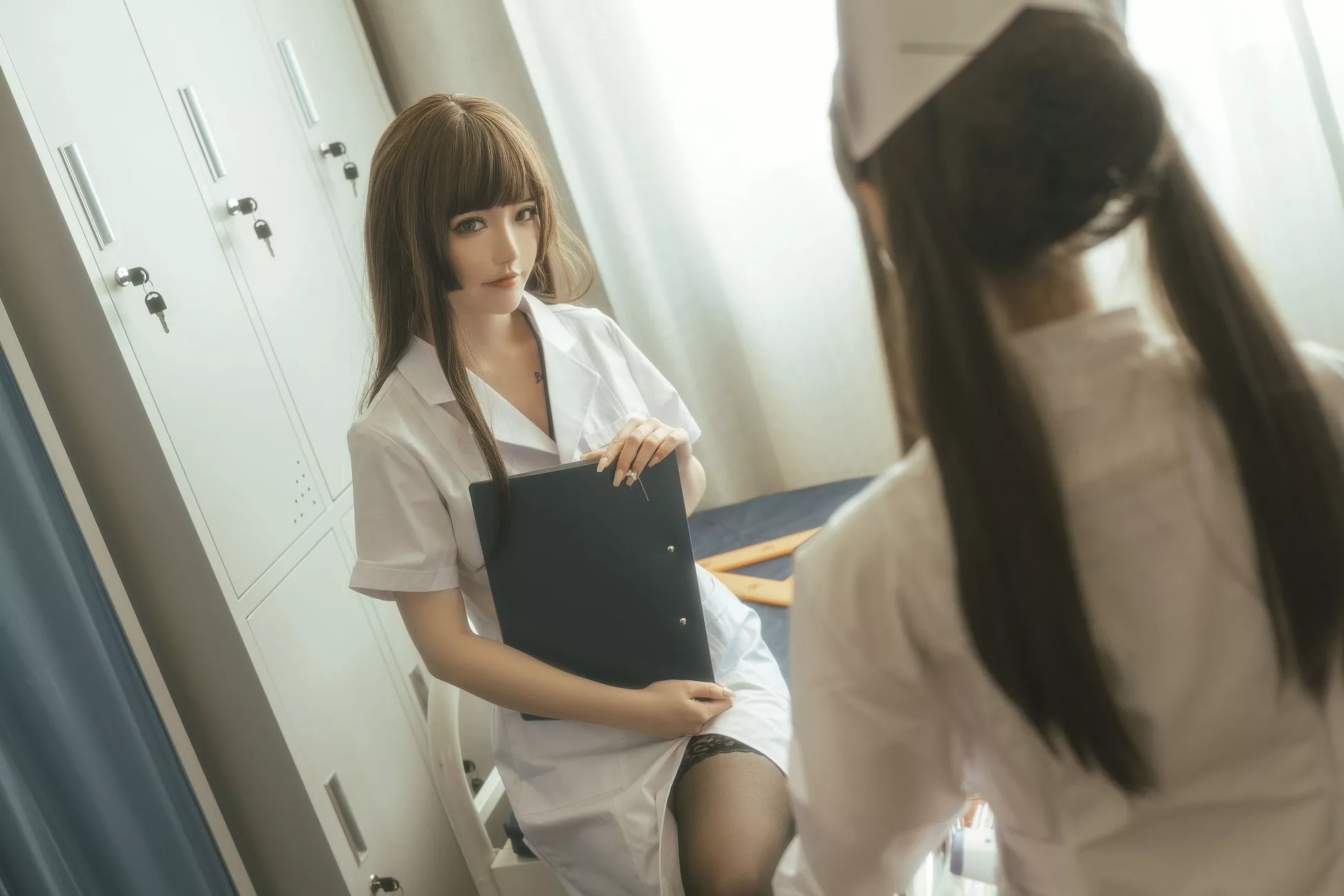 高清写真组图 蠢沫沫 《下班后��士版》
