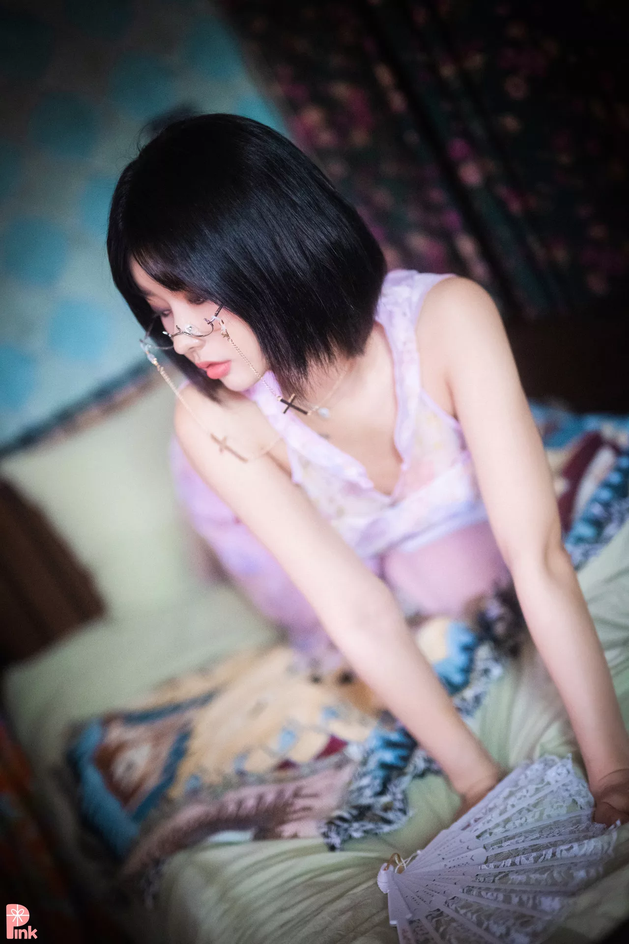 U.Hwa【PINK 粉少女】 高丽辣模影像Mood Pink(85P)