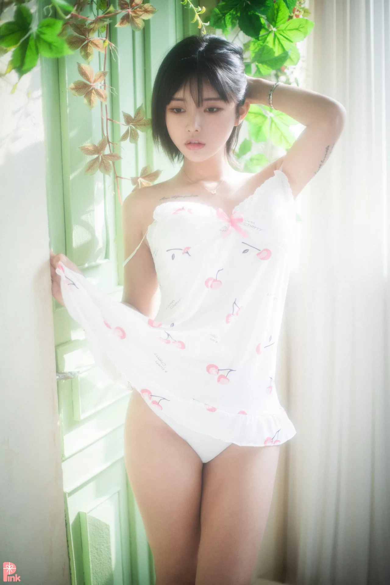 U.Hwa【PINK 粉丫头】 高丽魅模摄影Floral 全集修正