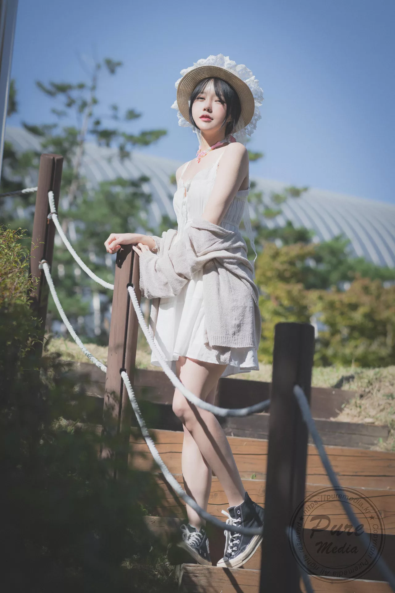 Romi【Pure Media 高丽优秀佳人摄影 纯媒体】 No.208 Hot Date with His Girl Set.2(56P)