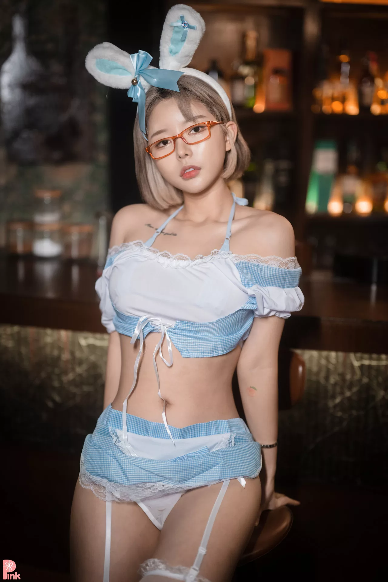 U.Hwa【PINK 粉萝莉】 高丽靓模影像Secret Present Vol.2 Set.2(67P)