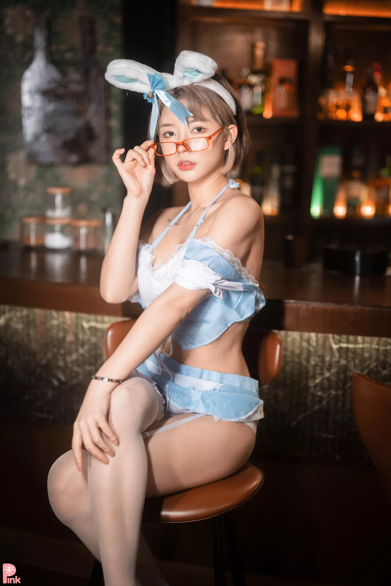 U.Hwa【PINK 粉萝莉】 高丽靓模影像Secret Present Vol.2 Set.2(67P)
