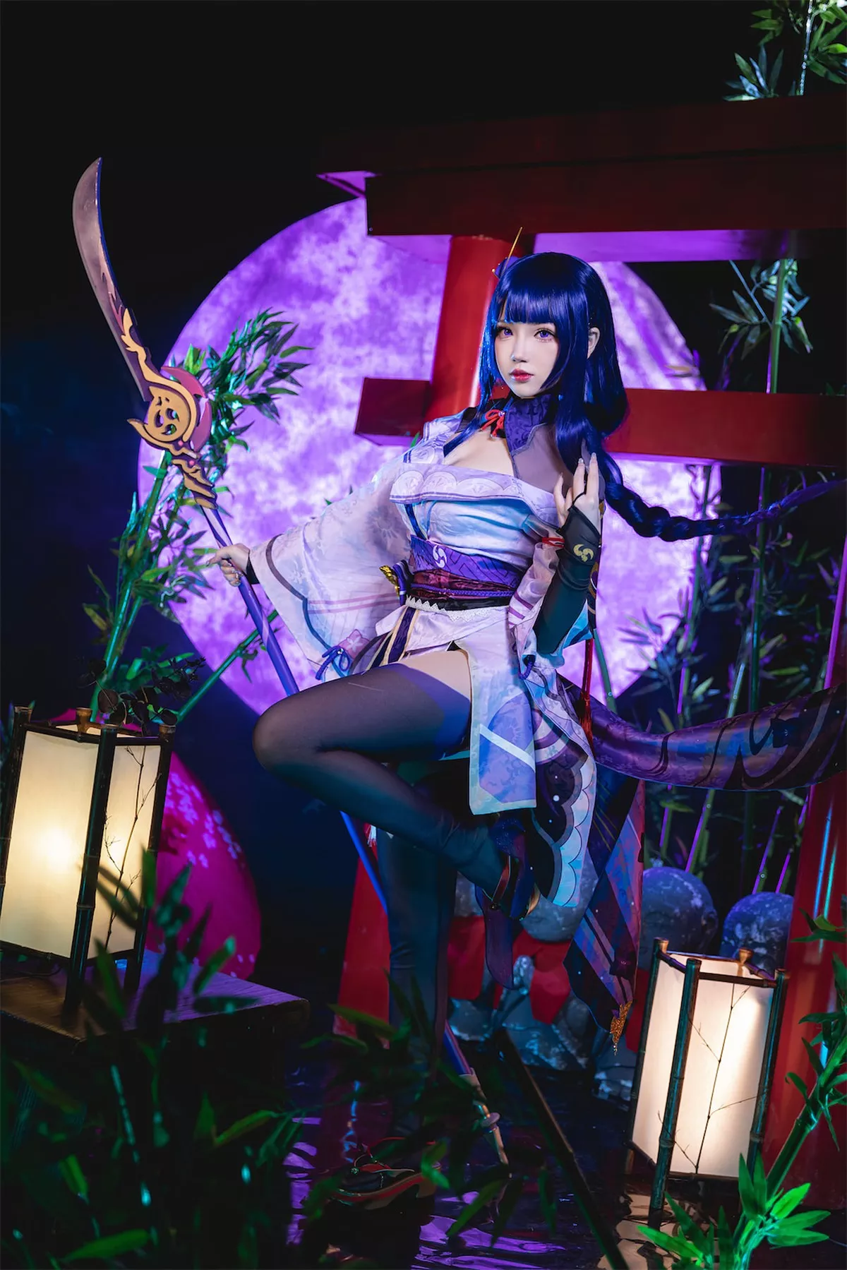 佳人Cosplay 气质密拍 雪晴 Astra 雷电将军