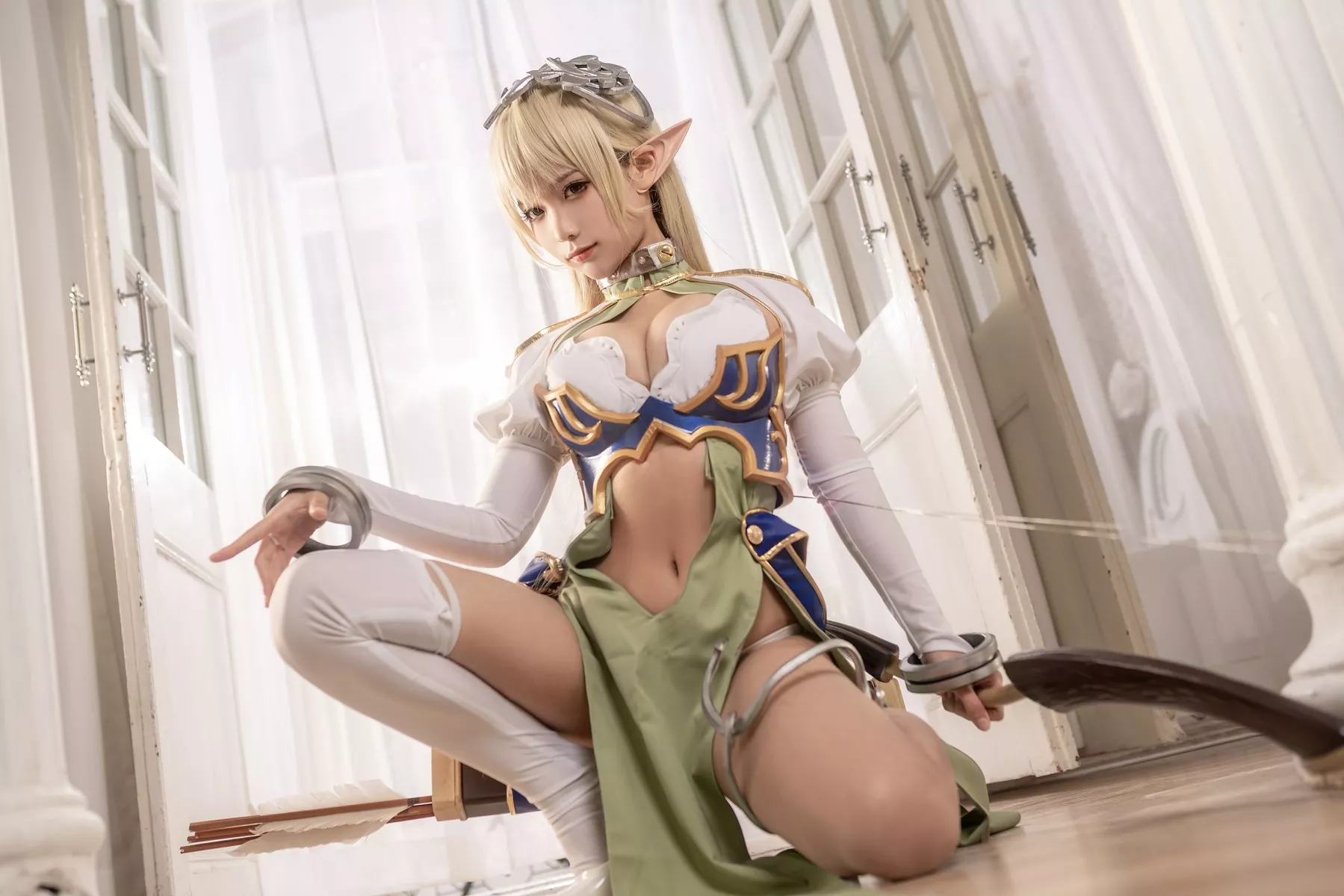 仙女Cosplay 风度密拍 蠢沫沫 Chunmomo 精灵村 No.一村人