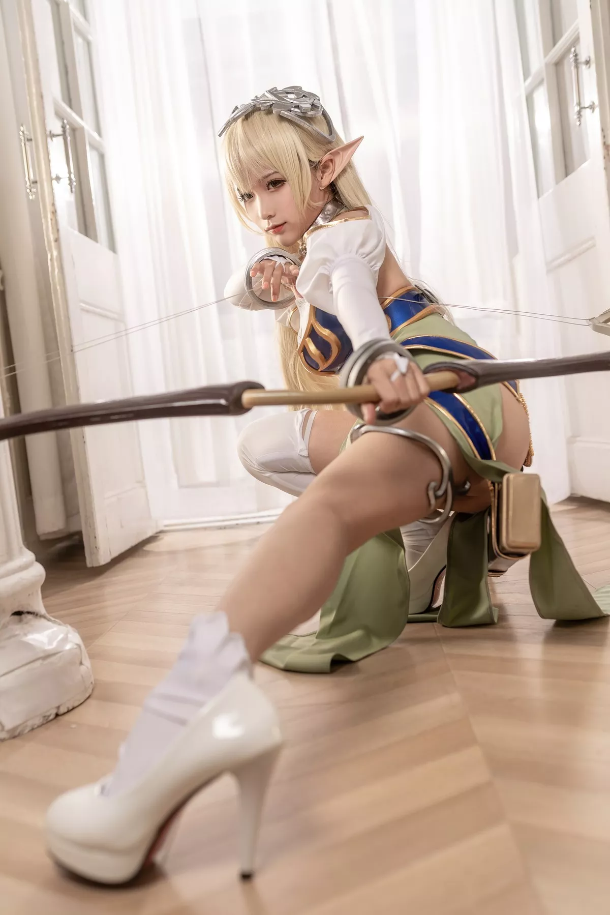 仙女Cosplay 风度密拍 蠢沫沫 Chunmomo 精灵村 No.一村人