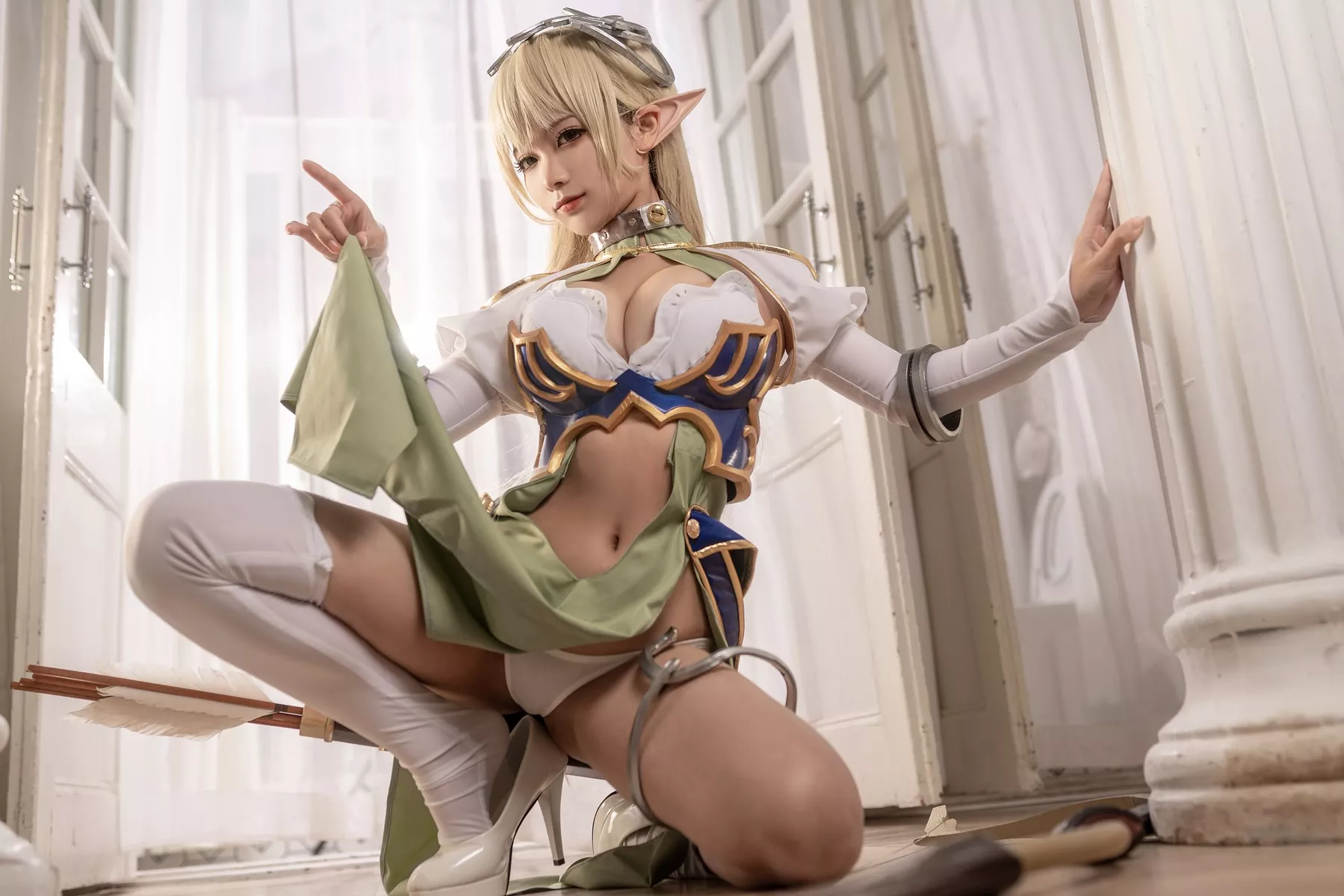 仙女Cosplay 风度密拍 蠢沫沫 Chunmomo 精灵村 No.一村人