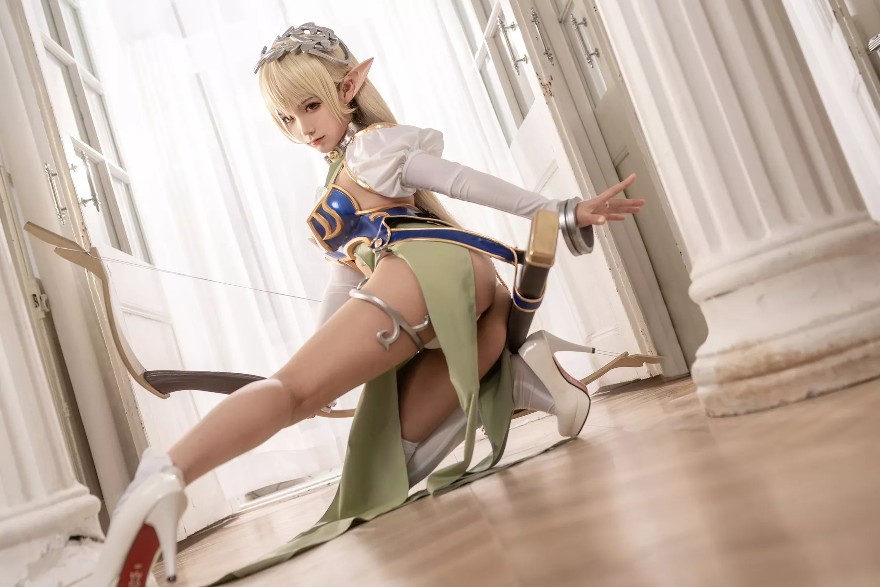 仙女Cosplay 风度密拍 蠢沫沫 Chunmomo 精灵村 No.一村人