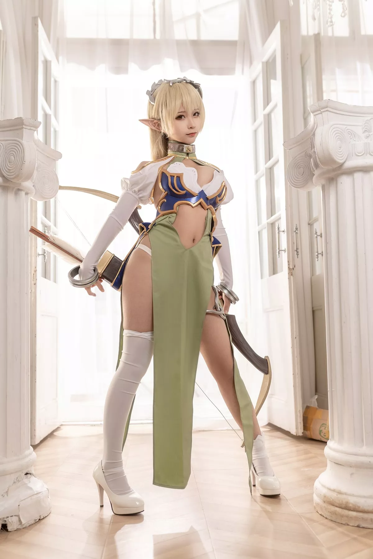 仙女Cosplay 风度密拍 蠢沫沫 Chunmomo 精灵村 No.一村人